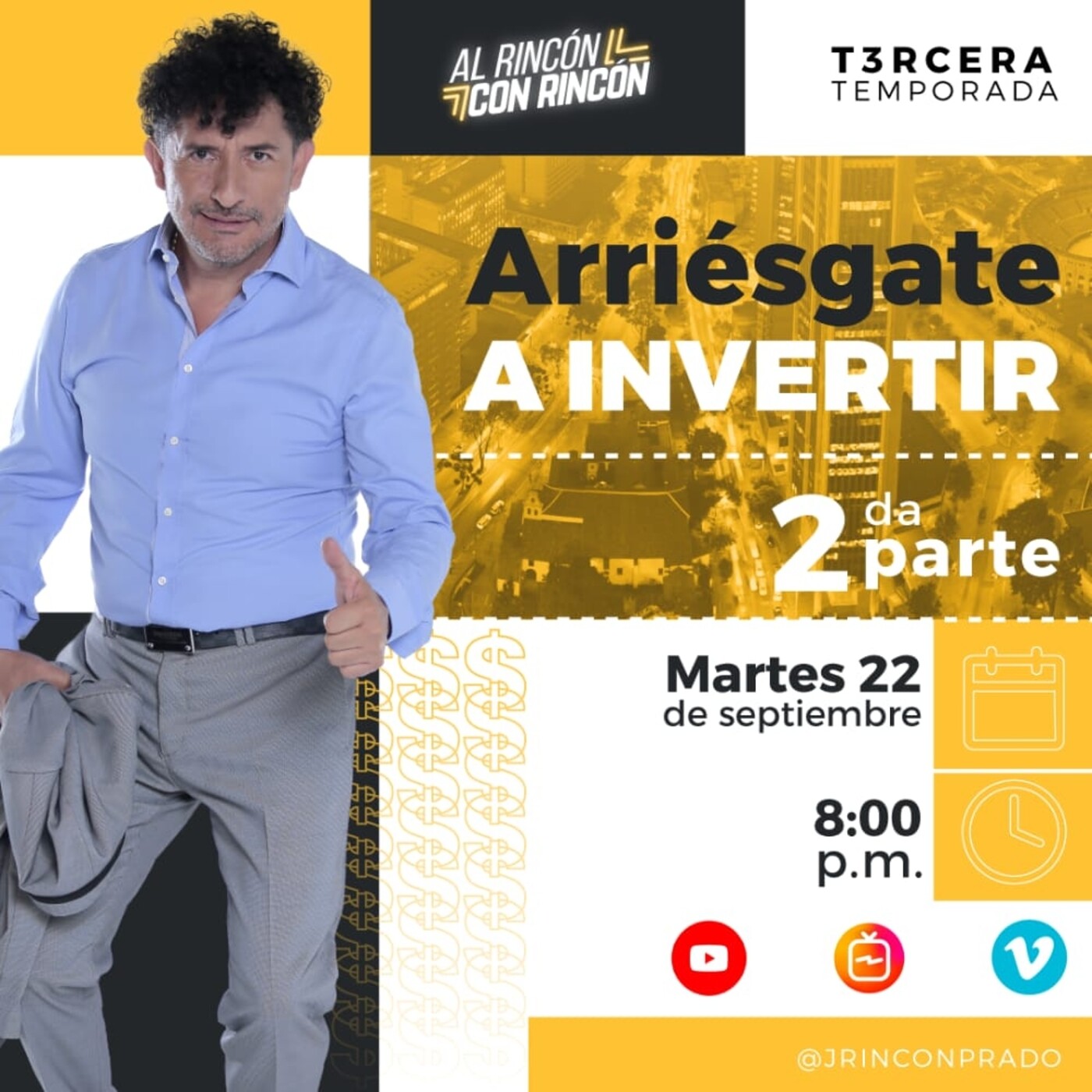 Al Rincón con Rincón