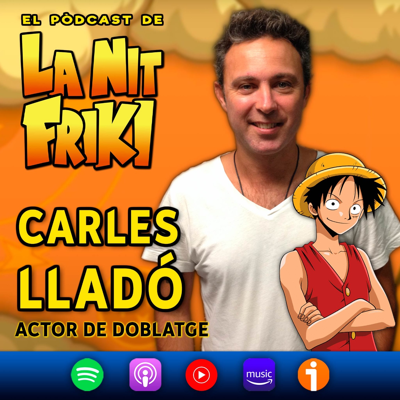 Episodi 27 - CARLES LLADÓ: Veu de Monkey D Luffy en català