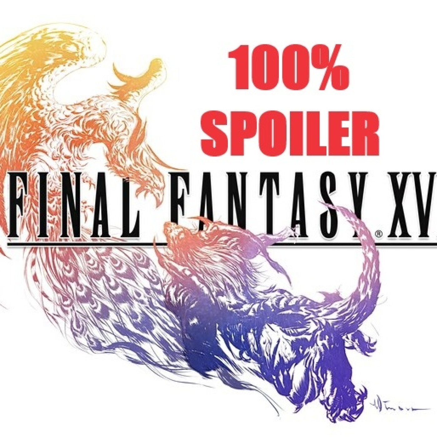 100% Spoiler 8.7. Final Fantasy XVI. episode artwork