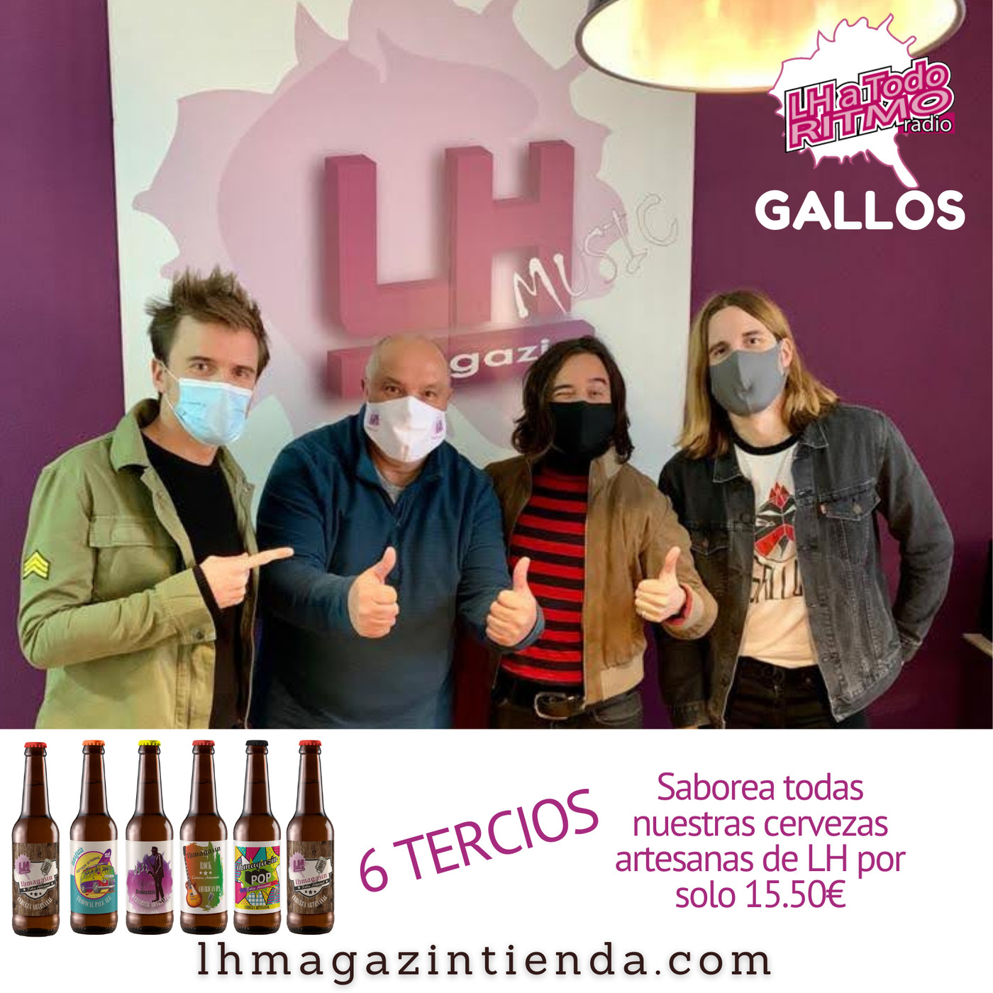 LH a Todo Ritmo - Gallos presentan en directo su nuevo single “Que nunca te falte el rock and roll” episode artwork