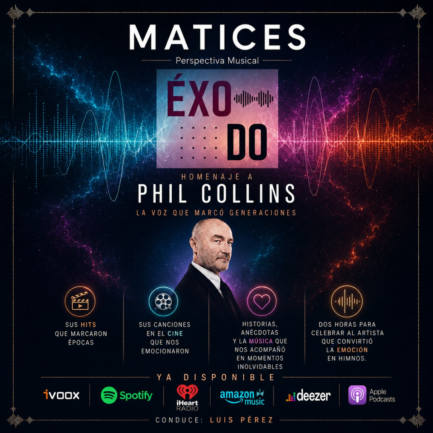 Matices 16 Mayo 2026 Phil Collins episode artwork