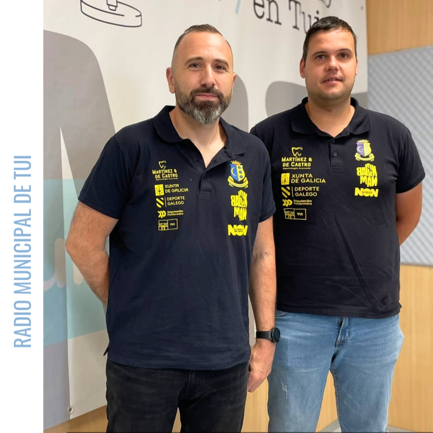 Ent. Agustín Martínez, presidente, e Jacobo Gregores, adestrador do Balonmán Tui - Final 4 Ascenso episode artwork