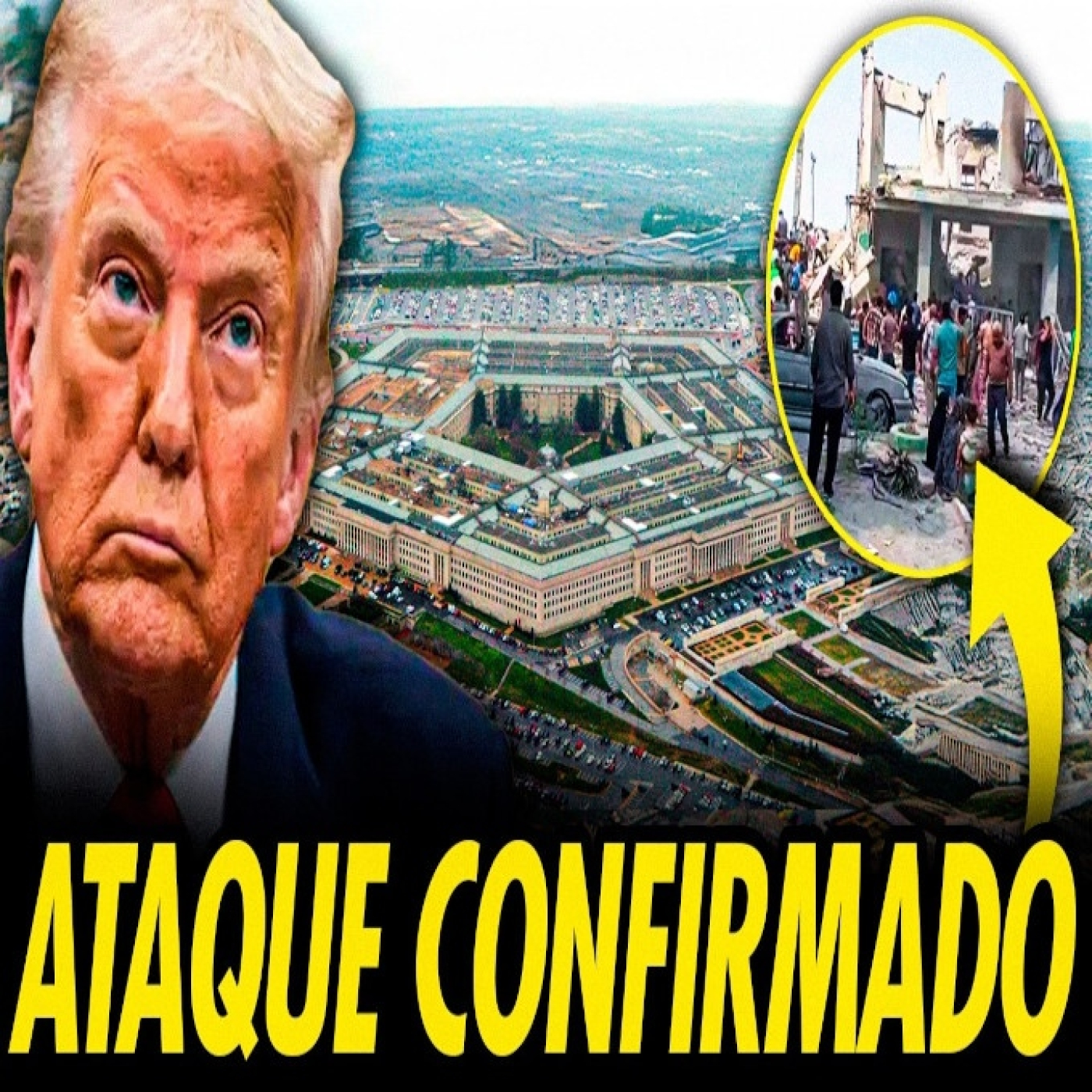 TRUMP HACE NEGOCIOS CON LA GUERRA Y EL PENTÁGONO CONFIRMA BOMBARDEO EN ESCUELA
