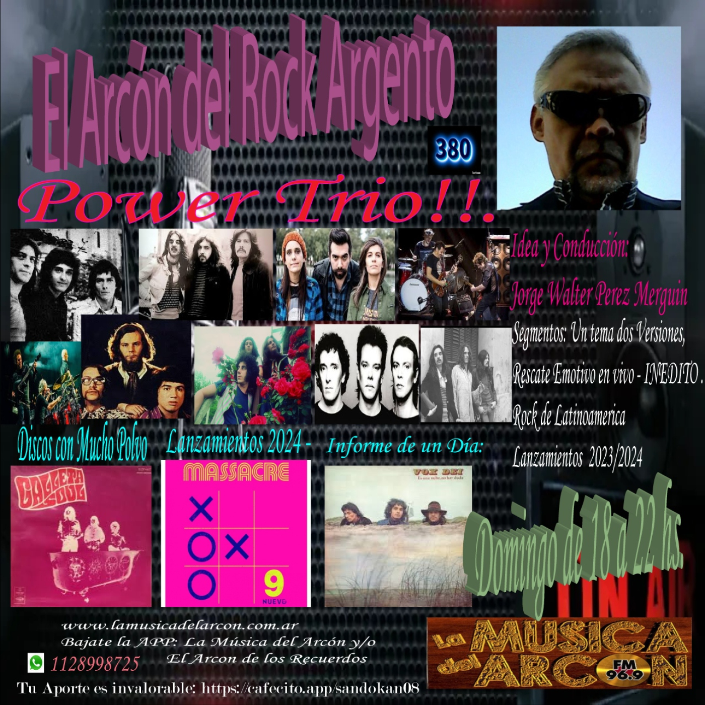 El Arcon del Rock Argento - Emision nº 380 Power Trios - 30-06-2024 episode artwork