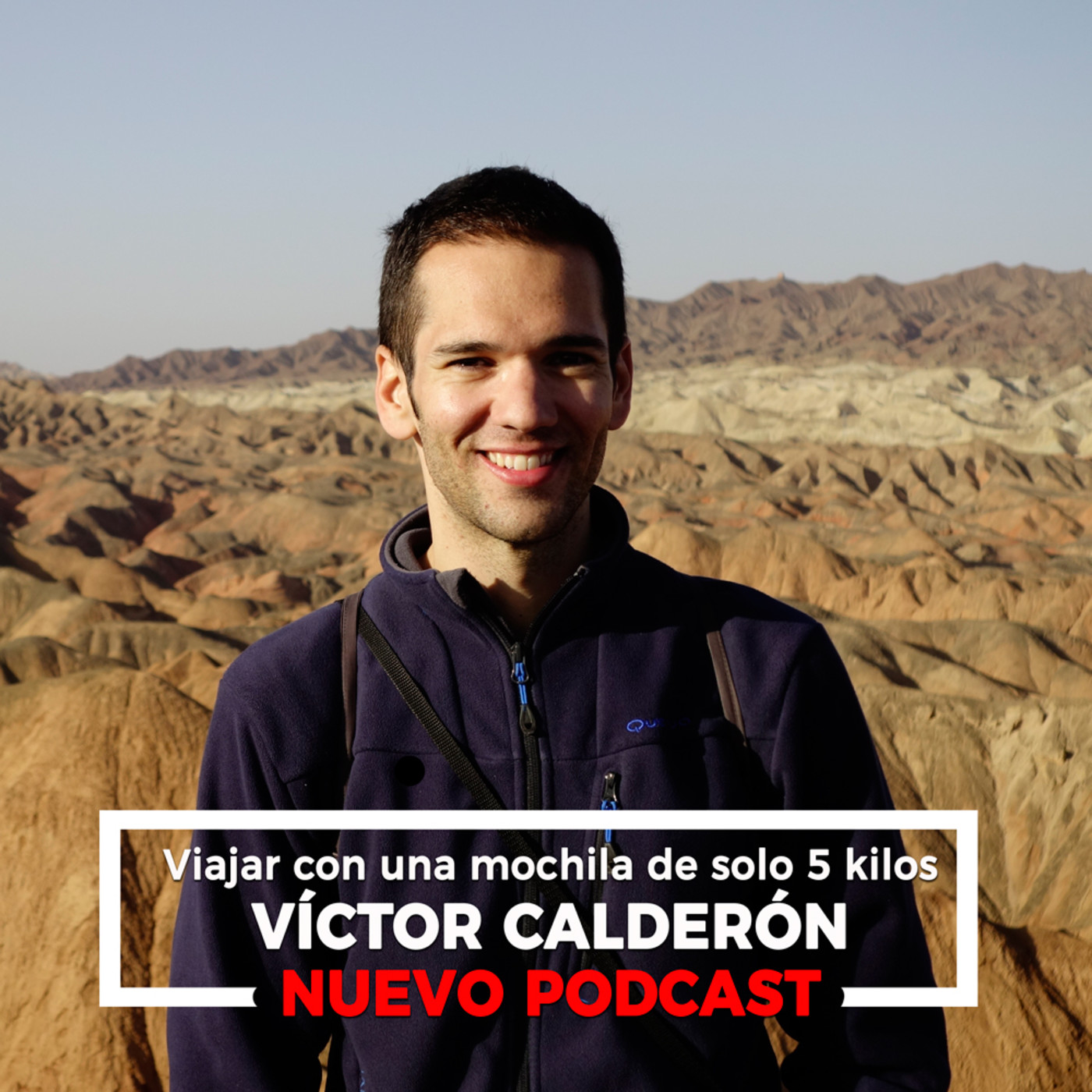 17. Víctor Calderón. Viajar con una mochila de solo 5 kilos