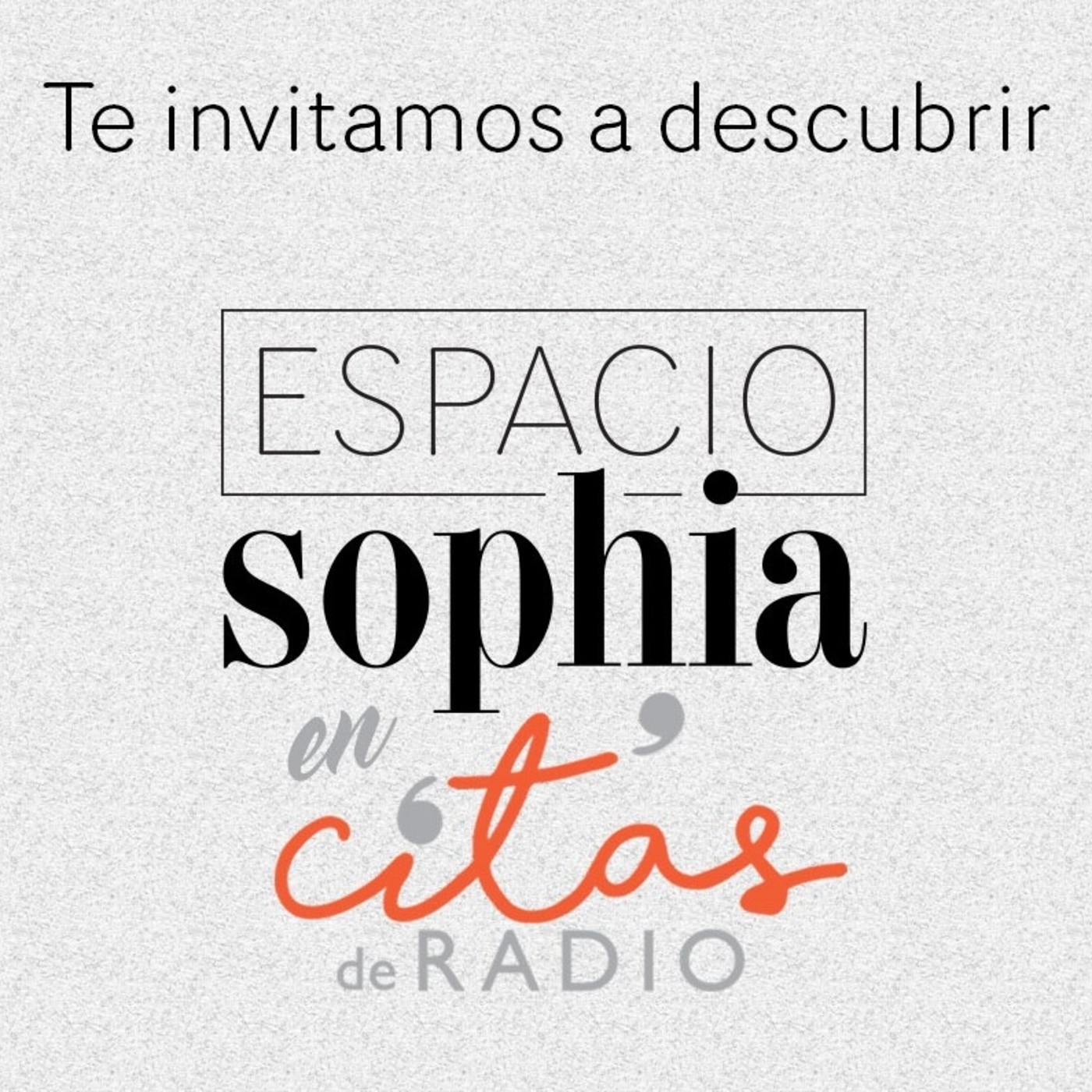Espacio Sophia en Citas de Radio