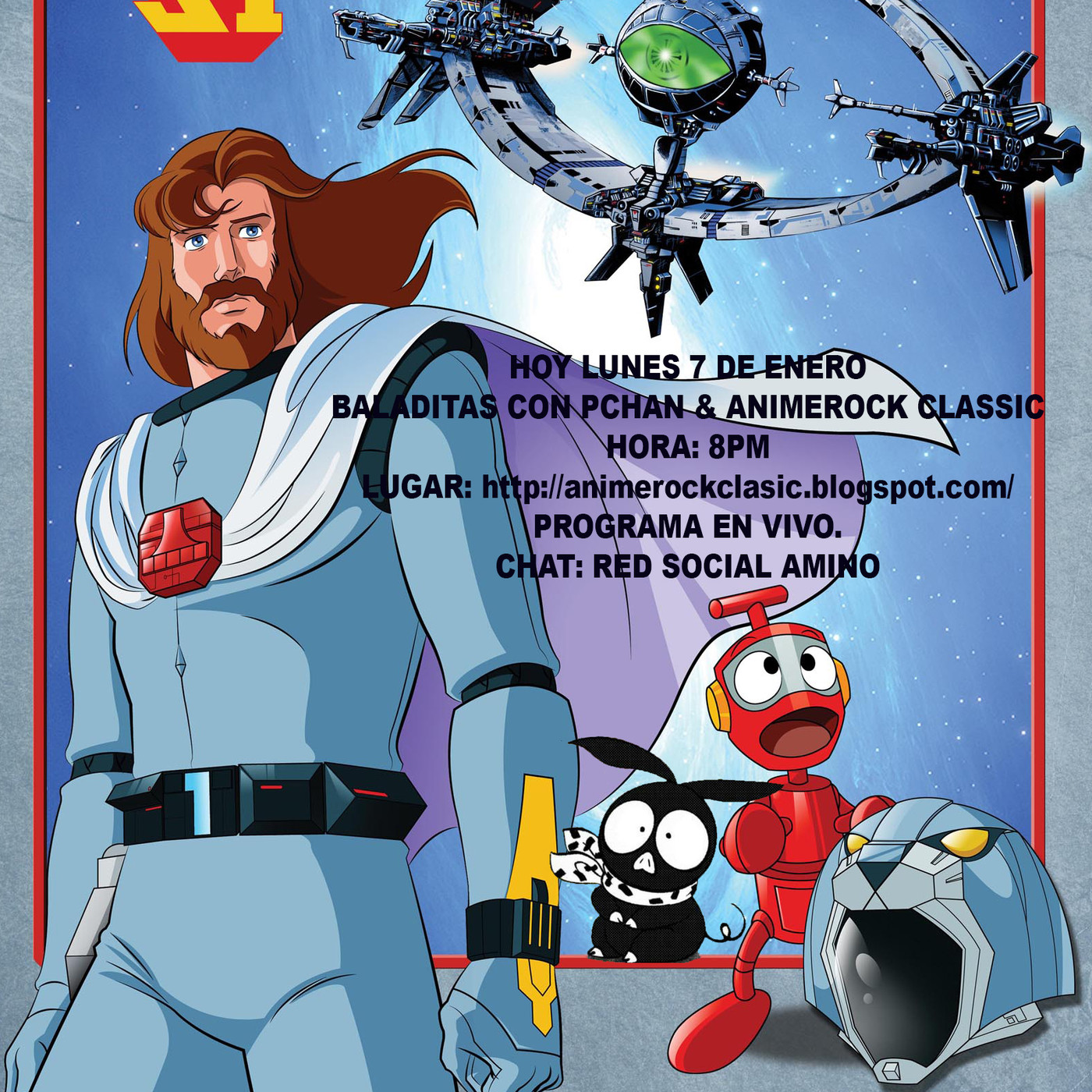Descripción de Animerock Classic & Baladitas con pchan 7 de enero del 2019 episode artwork