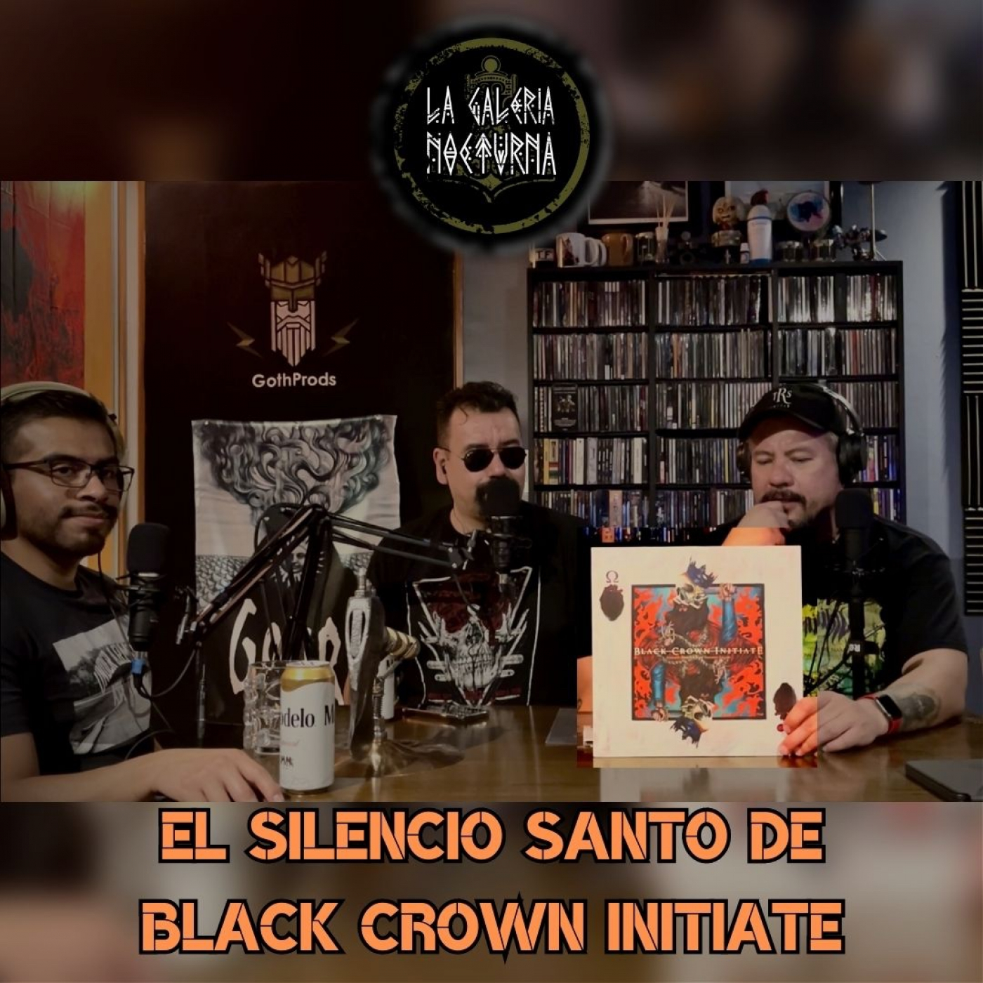 La Galeria Nocturna | El Silencio Santo de Black Crown Initiate episode artwork