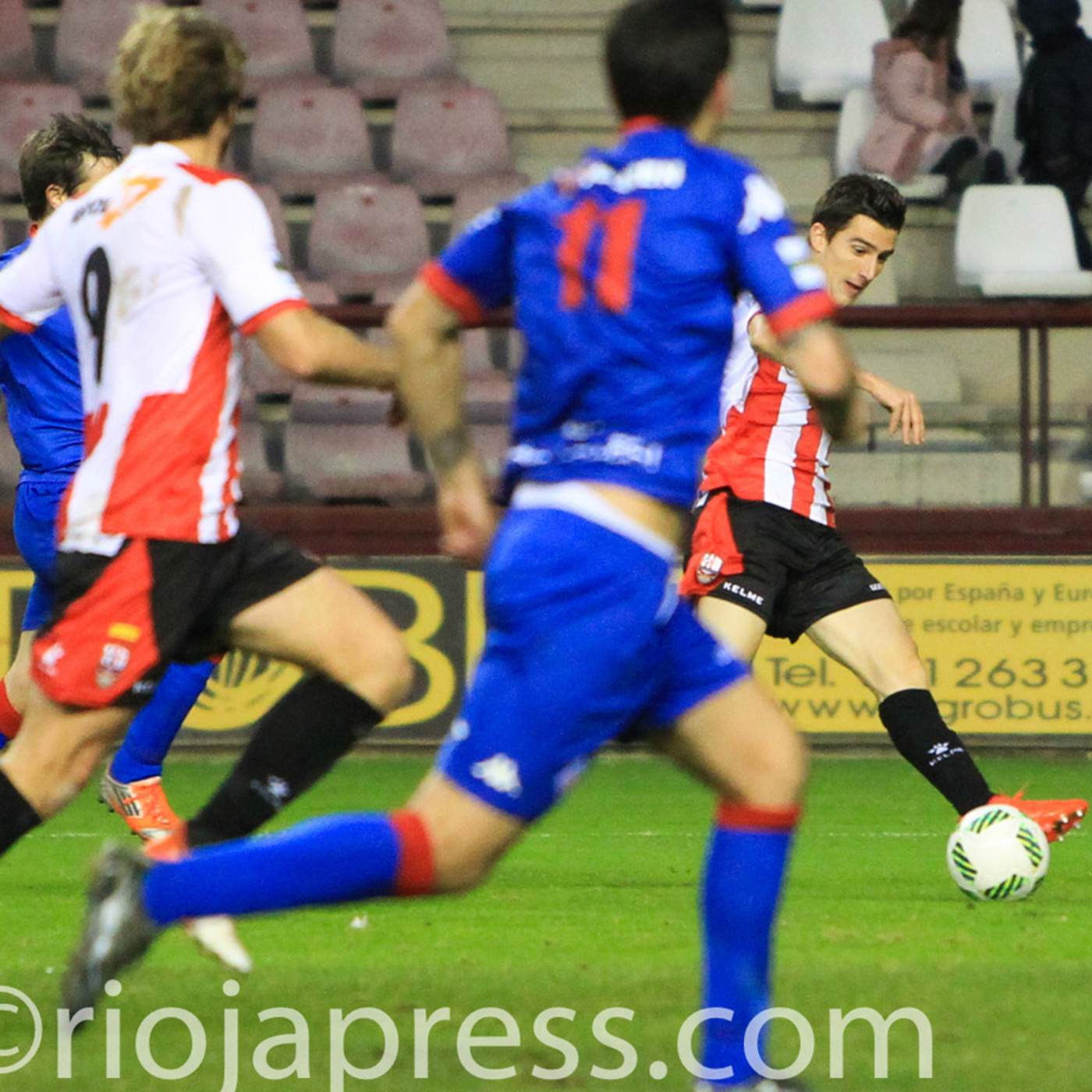 Gol en Las Gaunas