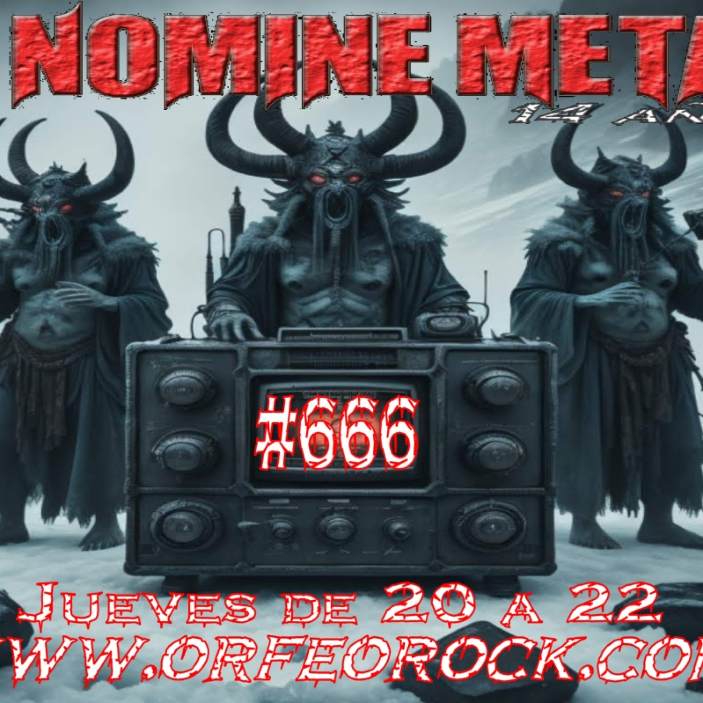 In Nomine Metal 666 - 17-08-2023 episode artwork