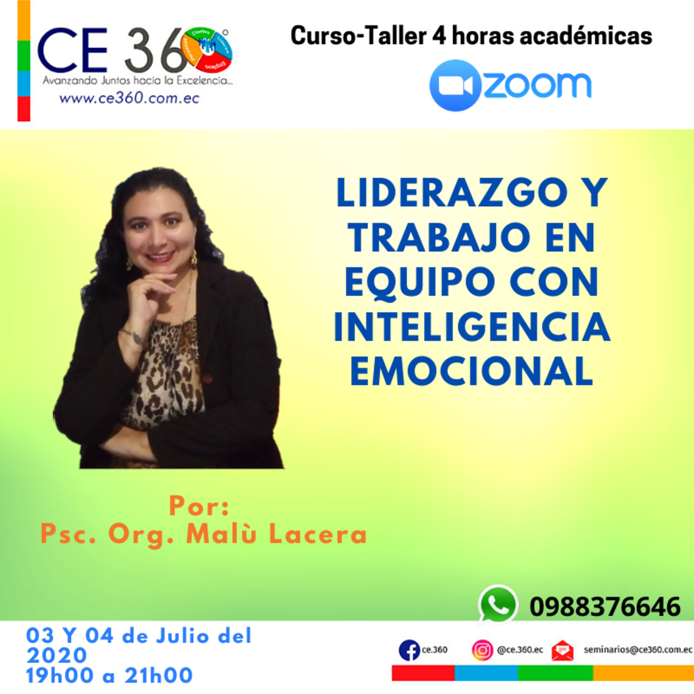 Webinars hacia la Comunidad