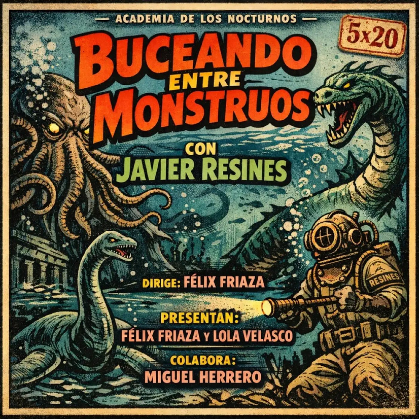 Academia de los nocturnos 5x20: Buceando entre monstruos