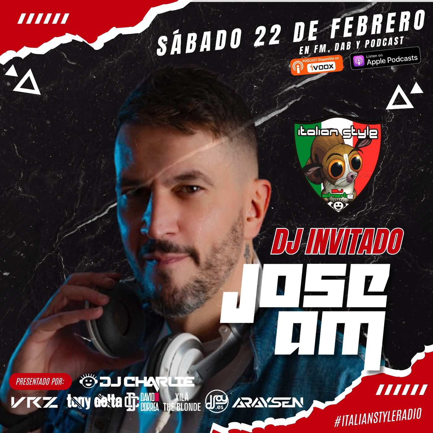 ITALIAN STYLE radio show 974 22-02-2025 episode artwork