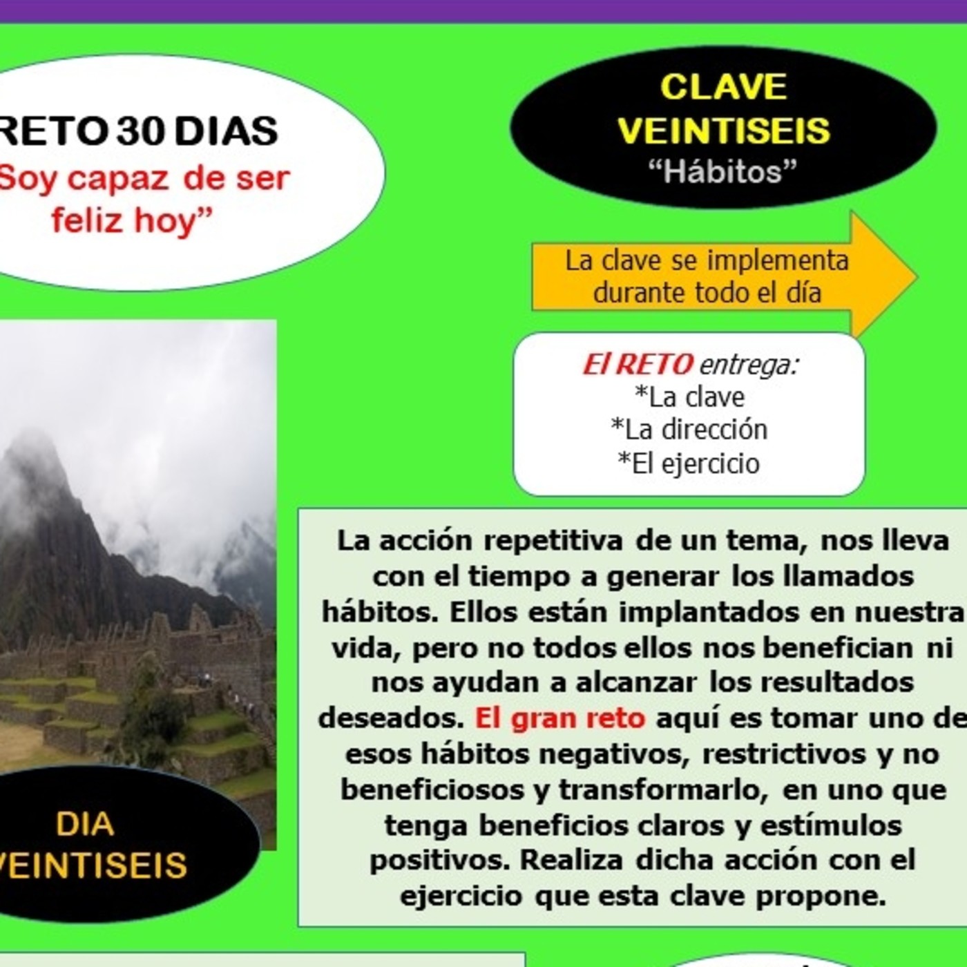 RETO 30 DÍAS \