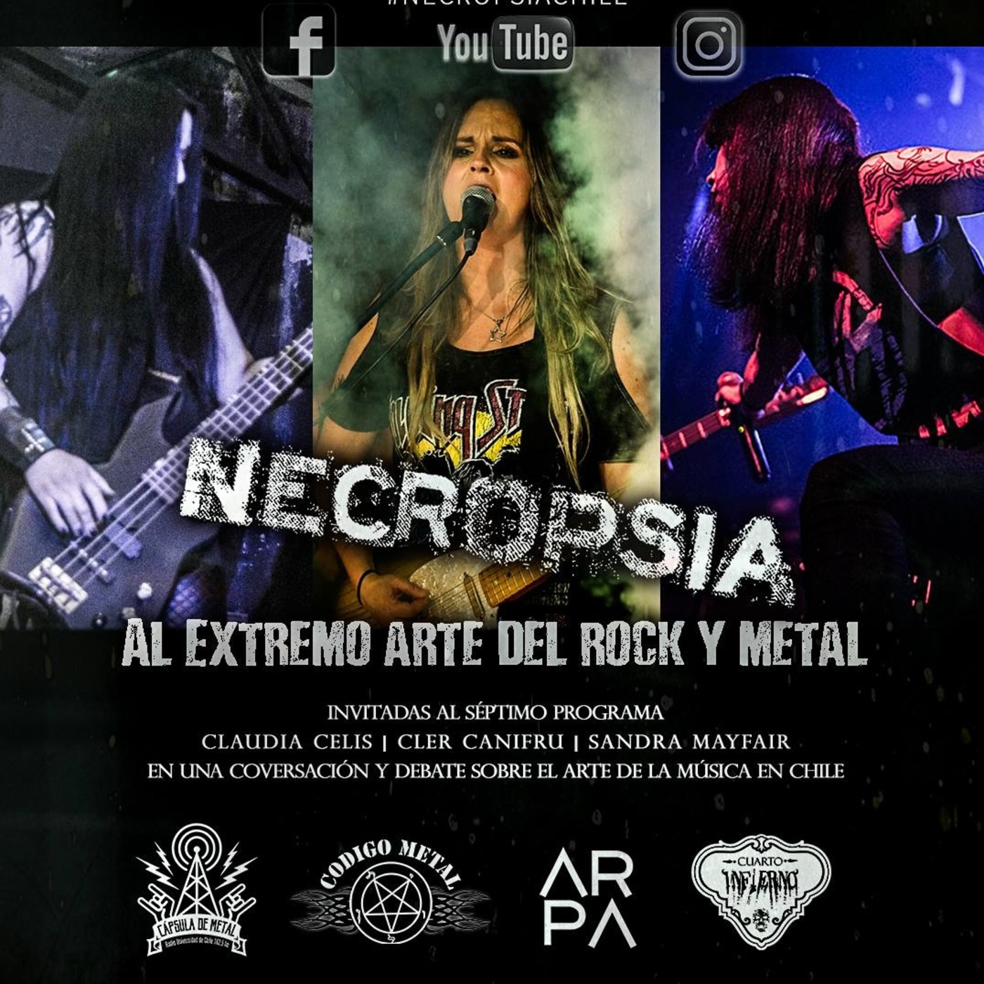 Necropsia al Extremo Arte del Rock y Metal