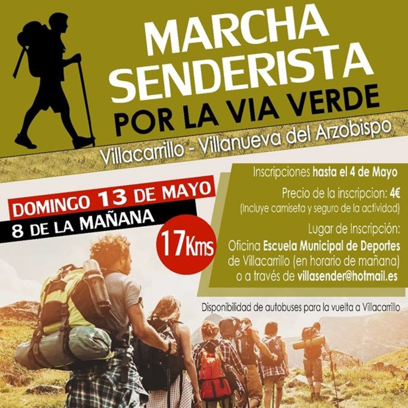 Marcha el domingo 13 para pedir la via verde entre Villacarrillo y Villanueva del Arzobispo episode artwork