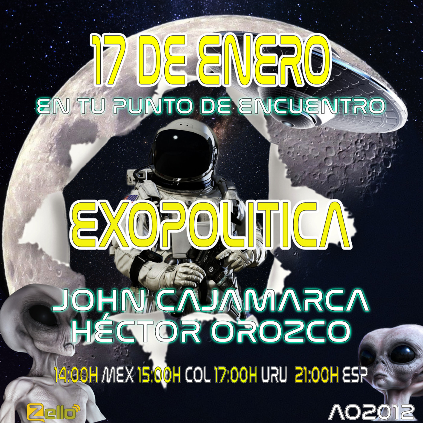 Podcast Alerta OvNi 2012 (Zello)