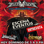 ZONA METALICA ENTREVISTA A ESCENA EVENTOS (JUDAS PRIEST) 2-septiembre-2018