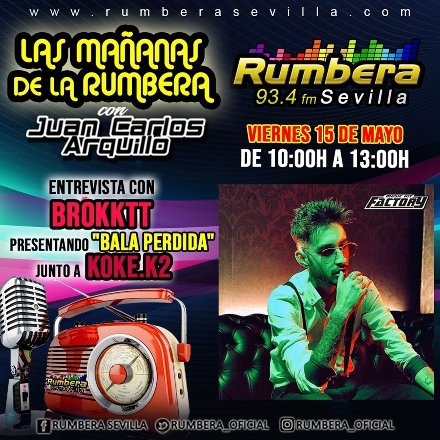 LAS MAÑANAS DE RUMBERA SEVILLA 93.4 FM