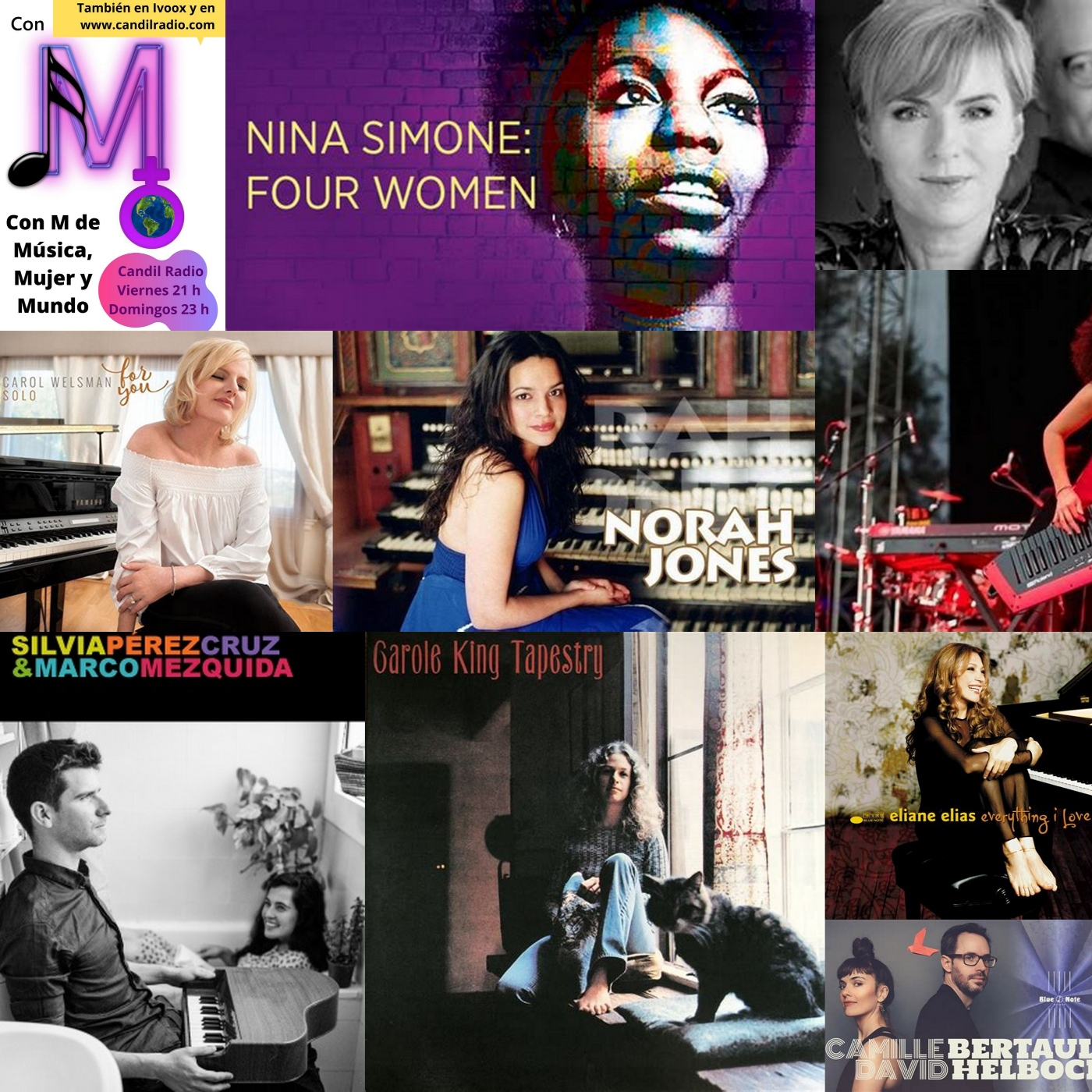Con M de Música Mujer y Mundo