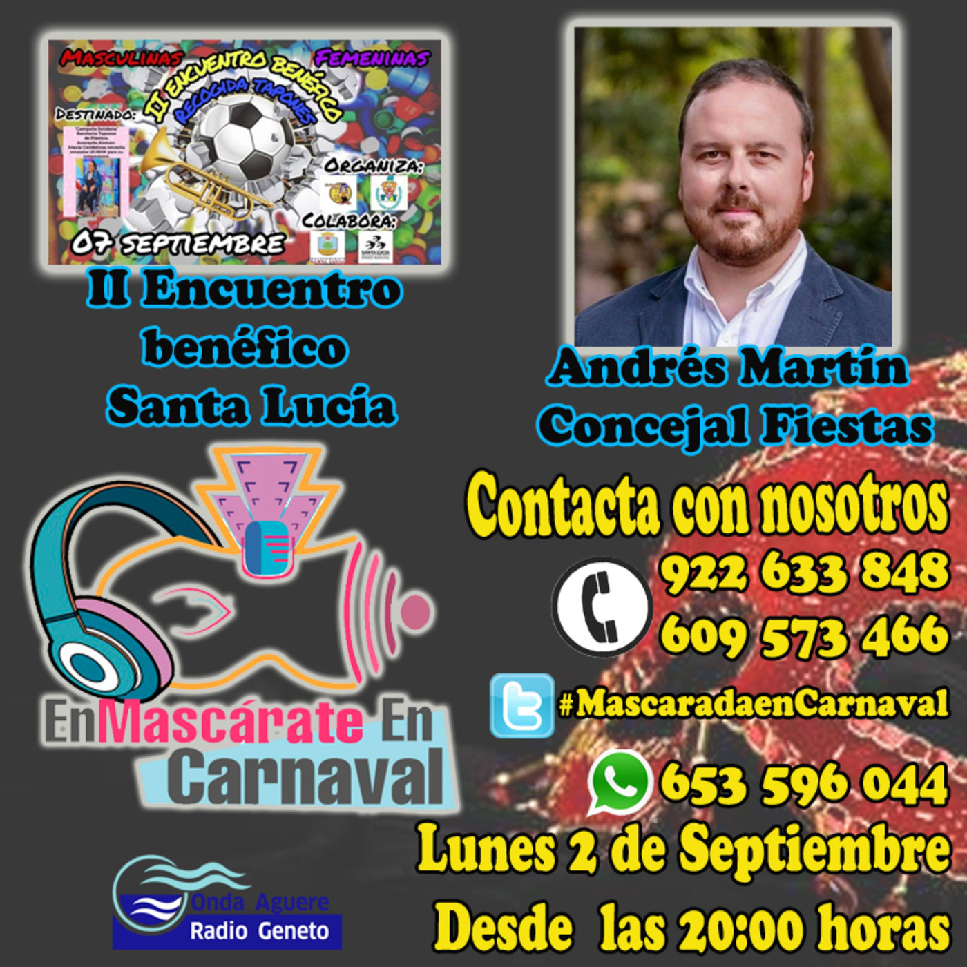 Enmascárate en Carnaval