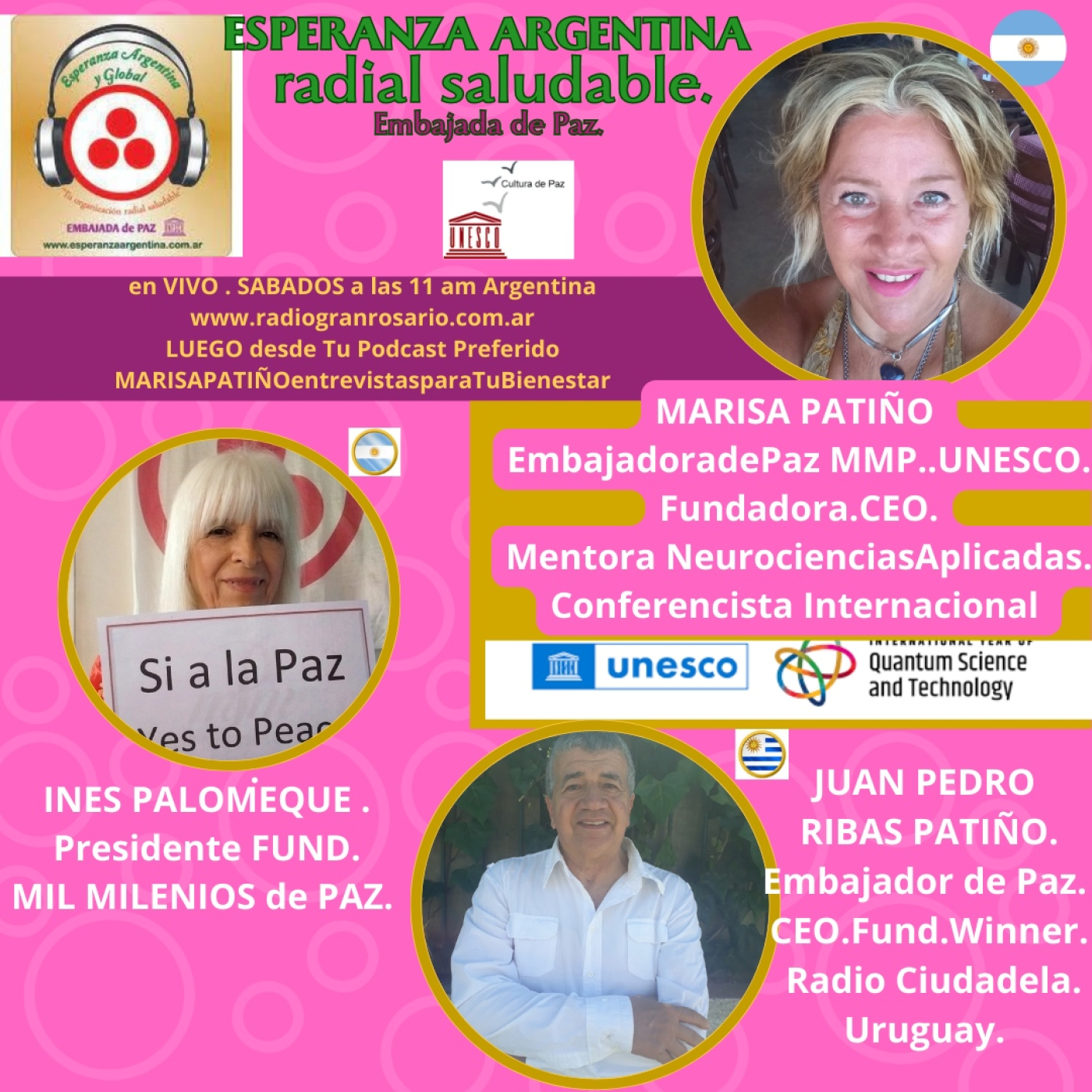 MARISAPATIÑO,entrevistas para TU BIENESTAR