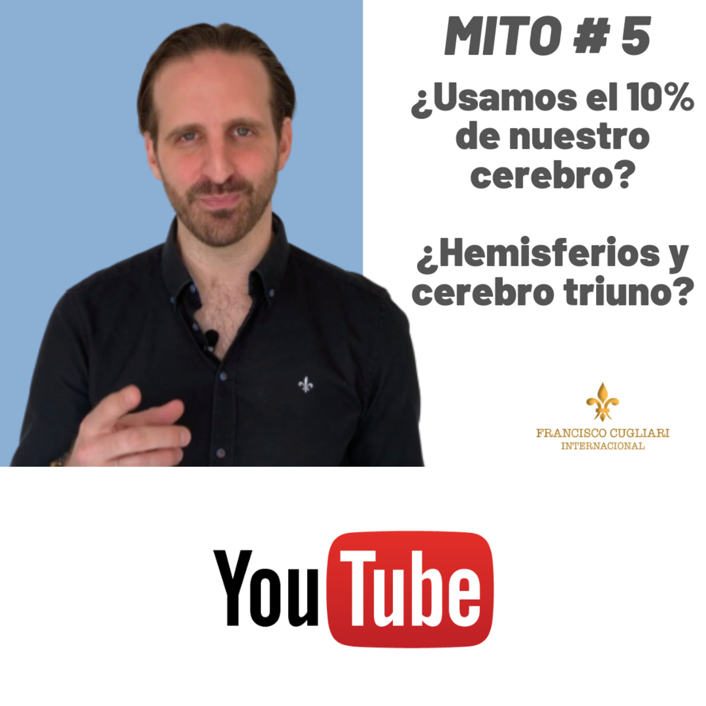 Mito # 5 - ¿Usamos el 10% de nuestro cerebro? ¿Hemisferios y cerebro Triuno?