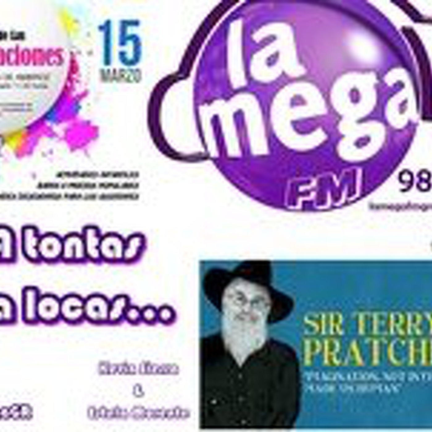 A tontas y a locas... nos dejó Terry Pratchett