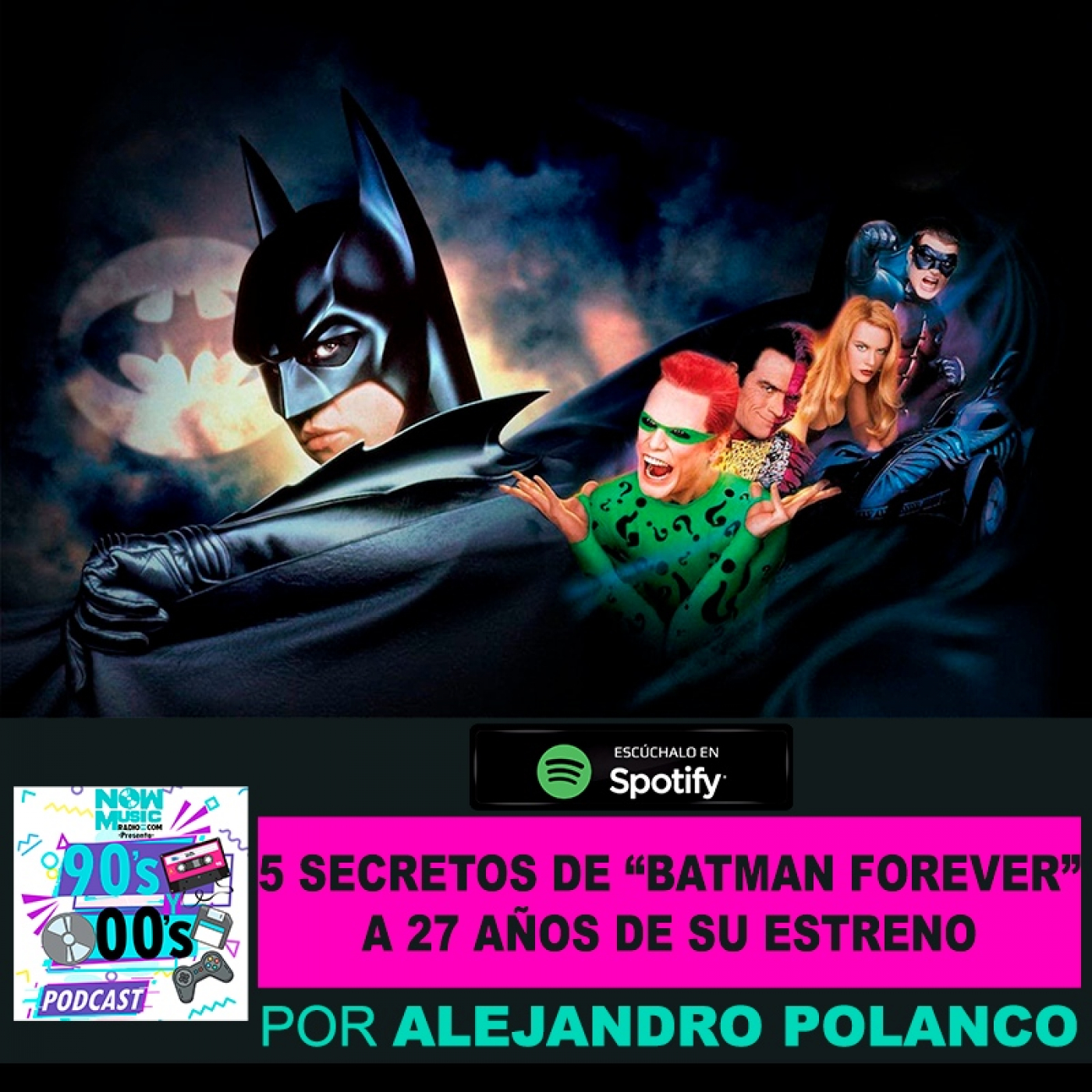 5 Secretos de "Batman Forever" a 27 años de su estreno