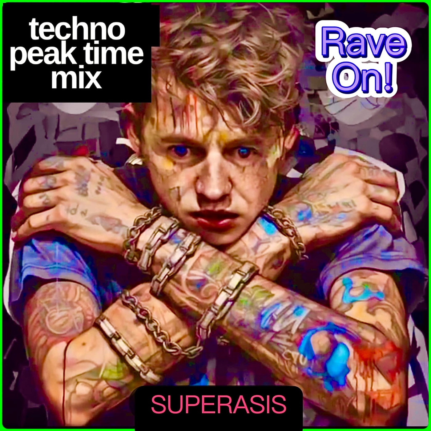 SUPERASIS TECHNO PEAK TIME MIX (Sonidos del Universo Radioshow/SDU595) Studio Mix from New York City, USA episode artwork