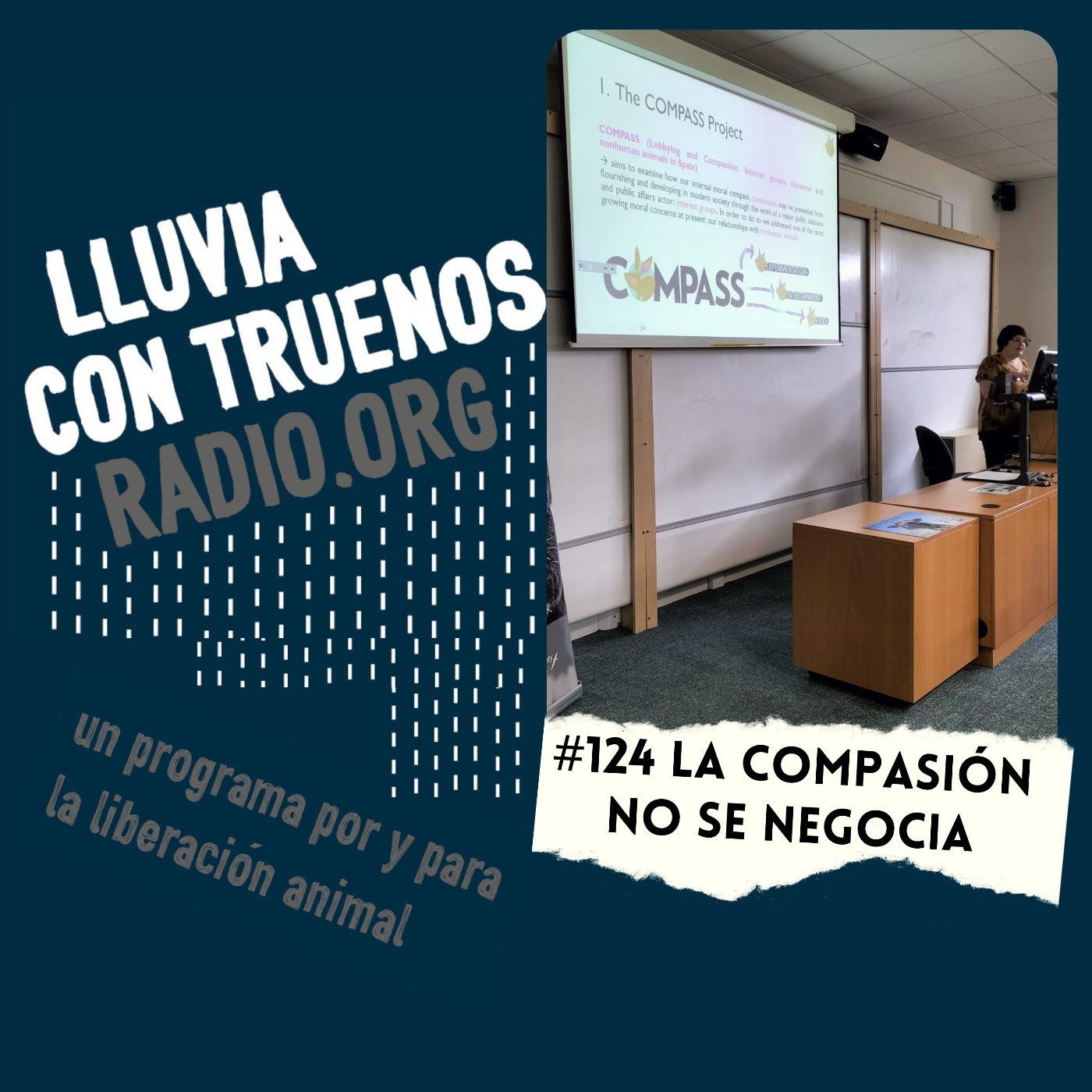Lluvia con truenos radio