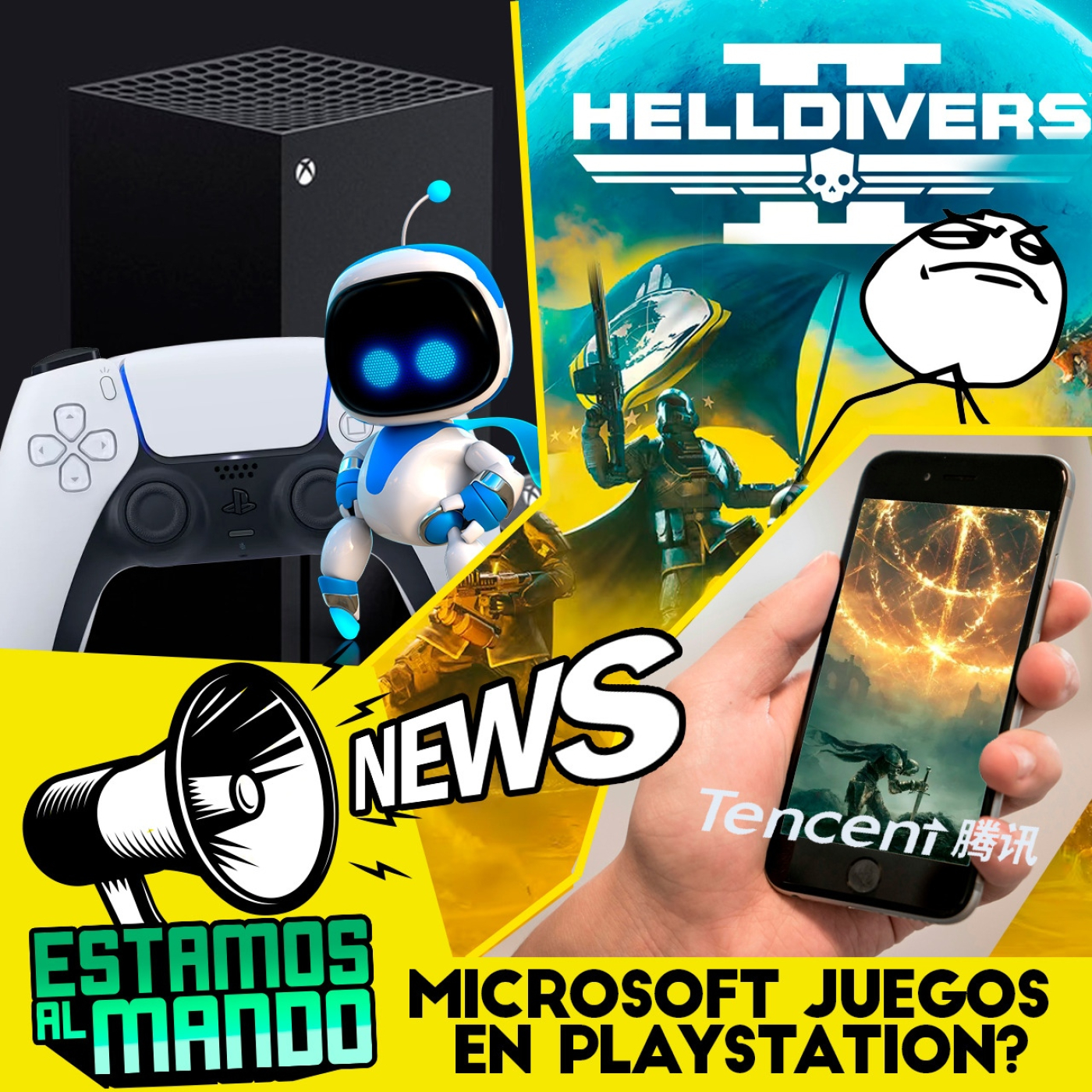 EAM 6-56 -Noticias- Juegos de Xbox en otras consolas? Helldivers 2 mola.