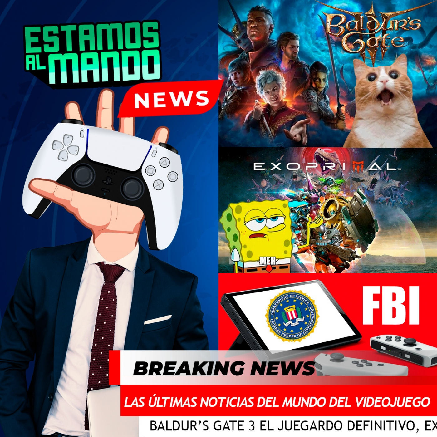 EAM 5-49 Noticias, Baldurs Gate 3 es la polla, Exoprimal meh, niña secuestrada salvada gracias a la Switch