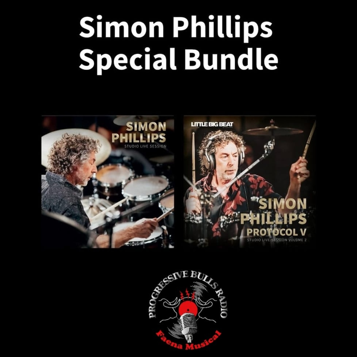 Progressive Bulls Radio Online): Simon Phillips episode artwork