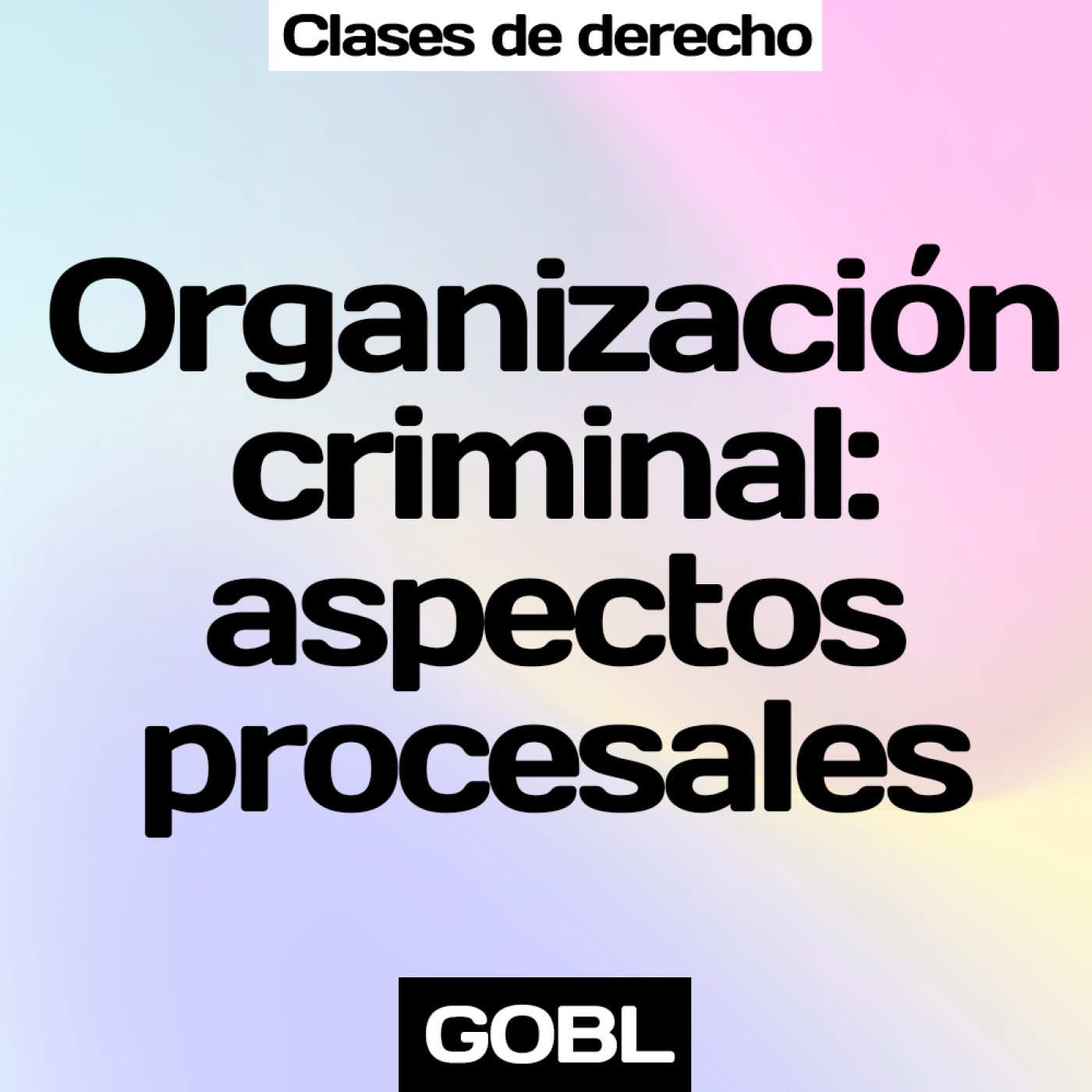 Clases de derecho, con Luis Gutierrez Oliva