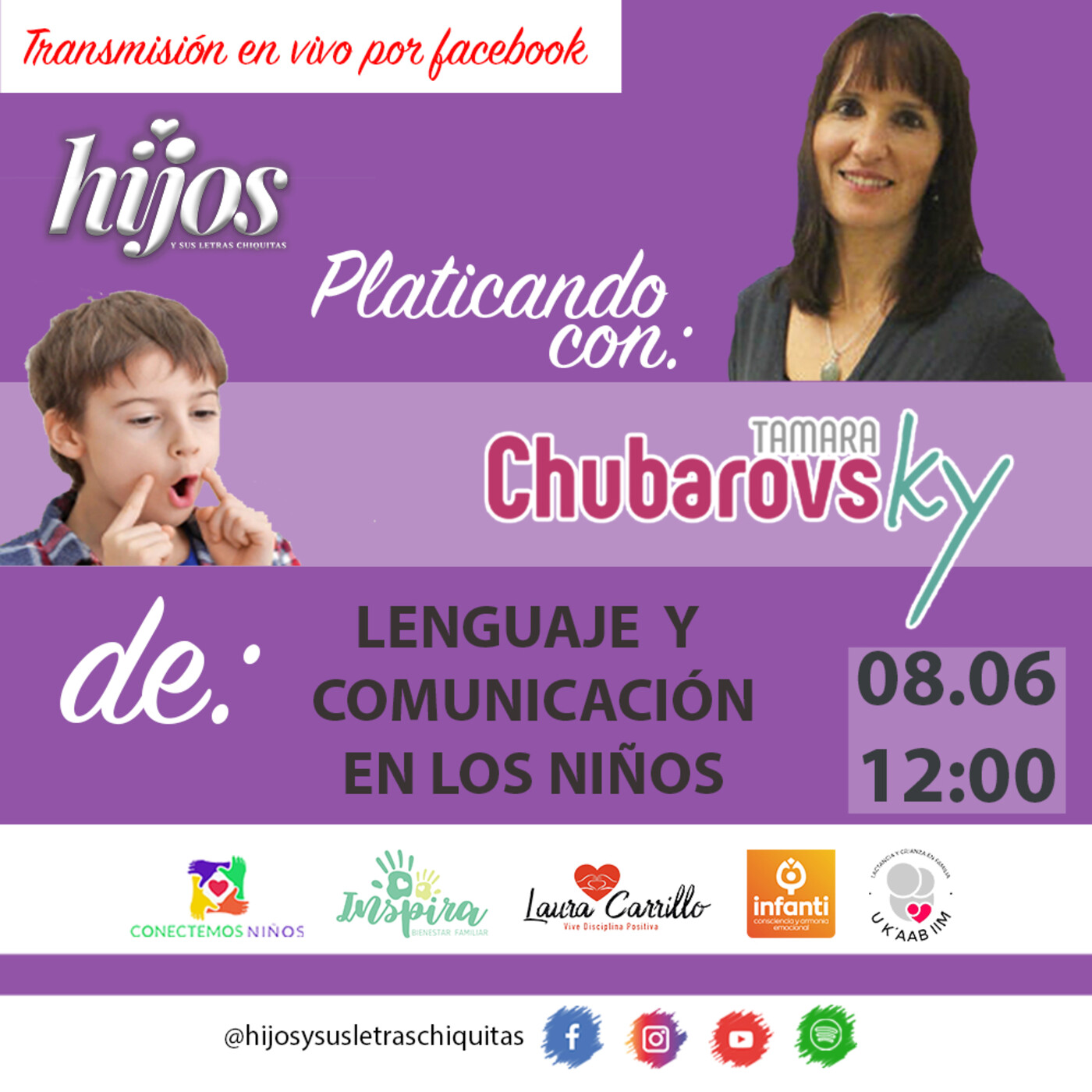 HIJOS Y SUS LETRAS CHIQUITAS