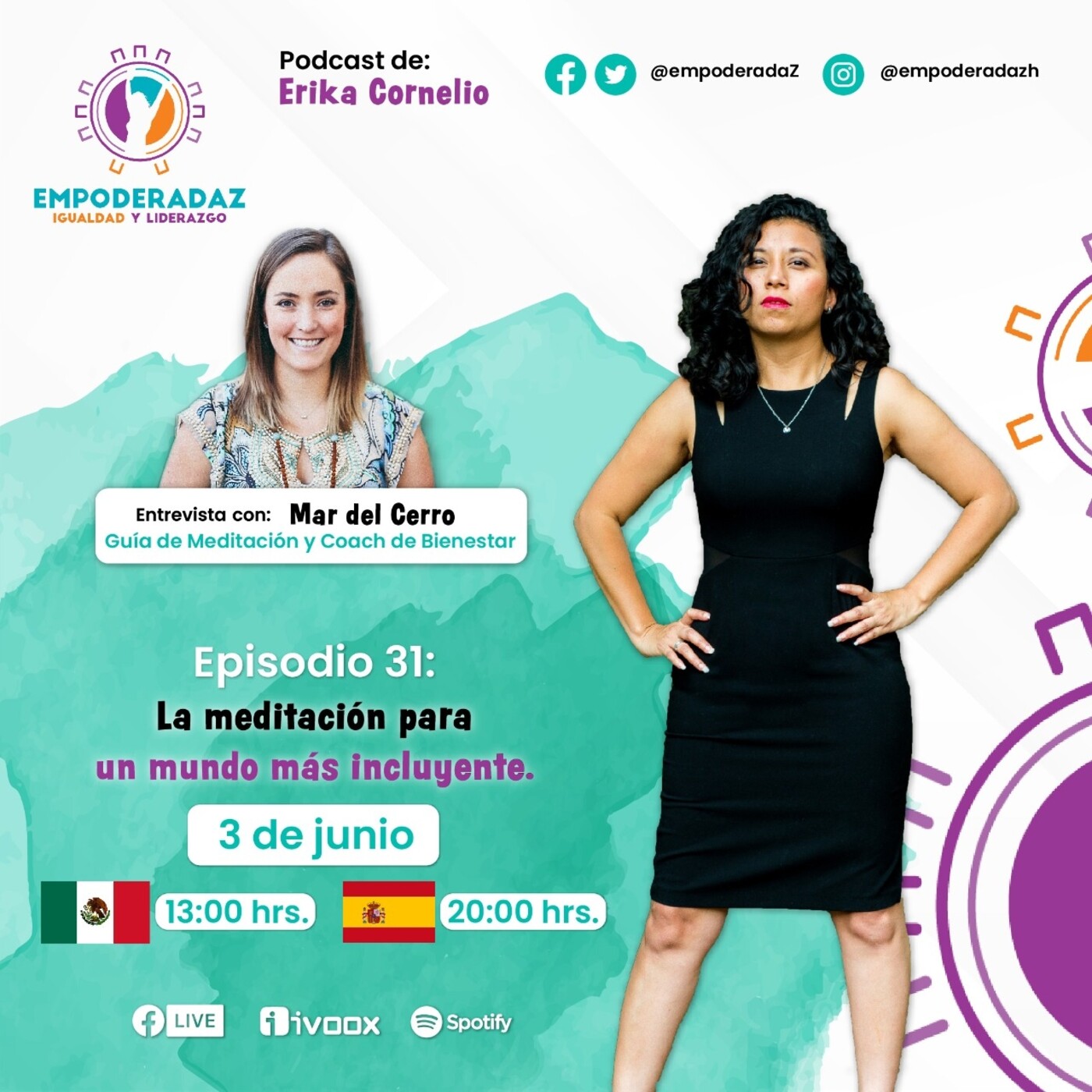 EmpoderadaZ. El Podcast de Erika Cornelio