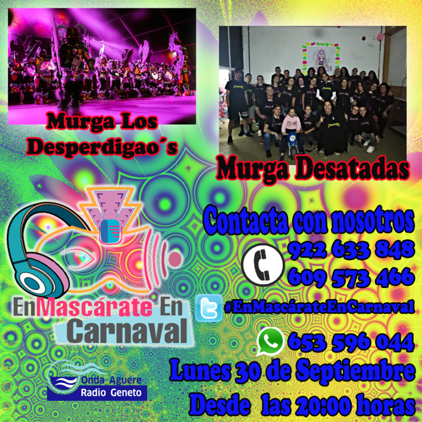 Enmascárate en Carnaval