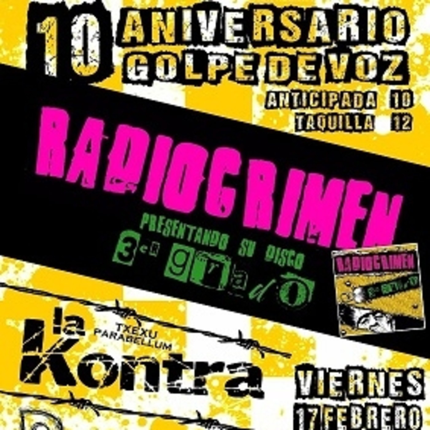 Lunes 09/01/2017 Programa GOLPE DE VOZ Radio episode artwork