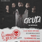 Cicuta en entrevista para El Llamado de la Bestia 12/03/2020