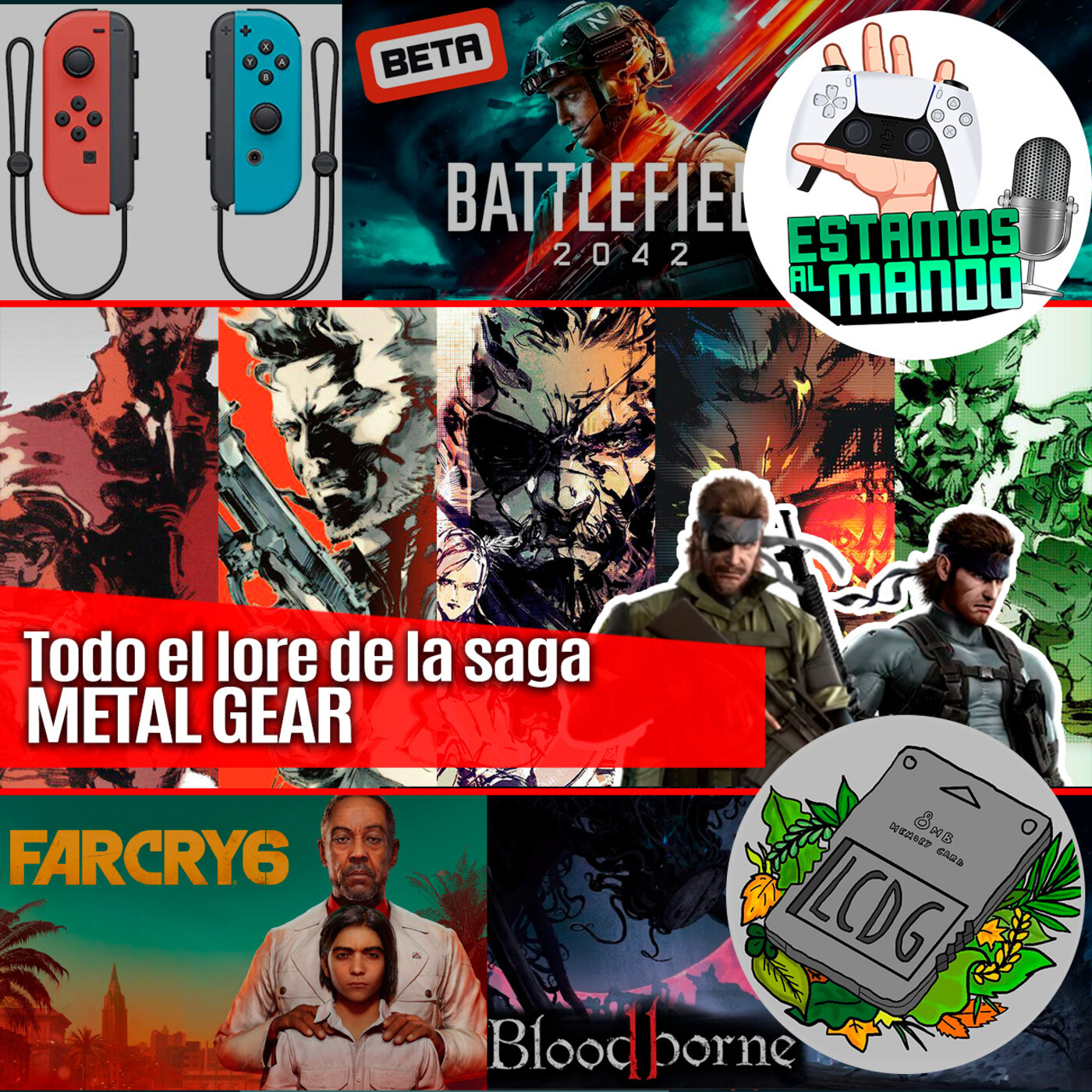 EAM 4-6 Lore completo de la saga Metal Gear, Bloodborne 2?, Battlefield 2042 esta pocho