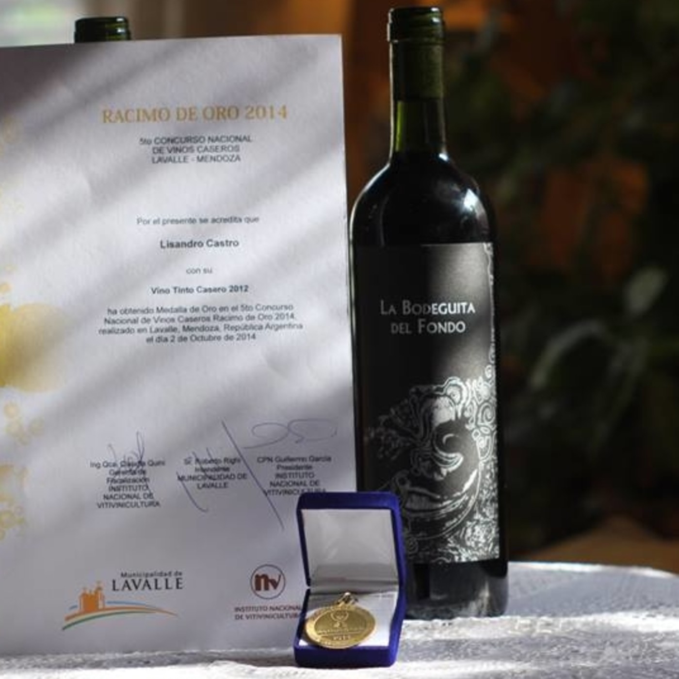 Protagonistas - La Culpa es del Vino