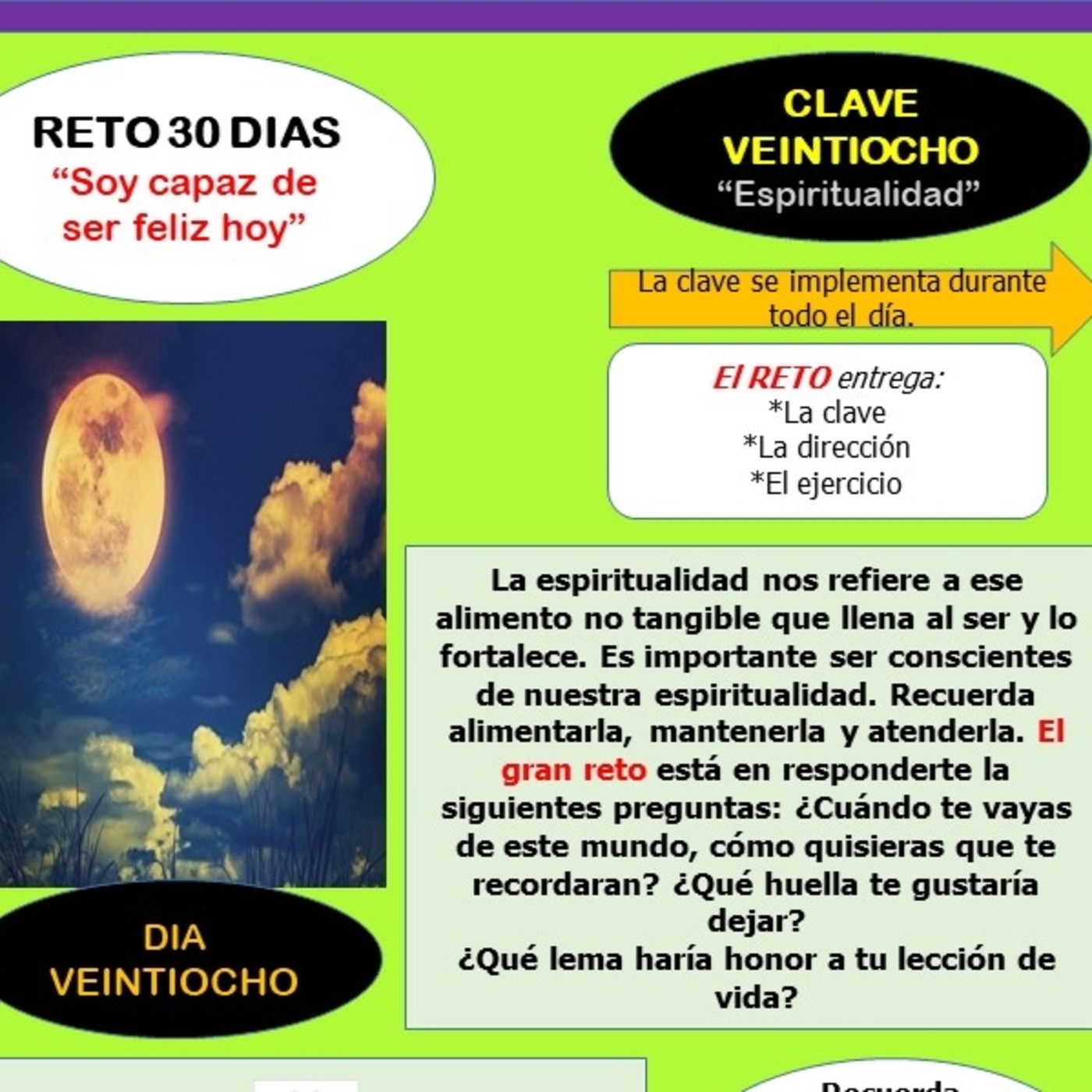 RETO 30 DÍAS \