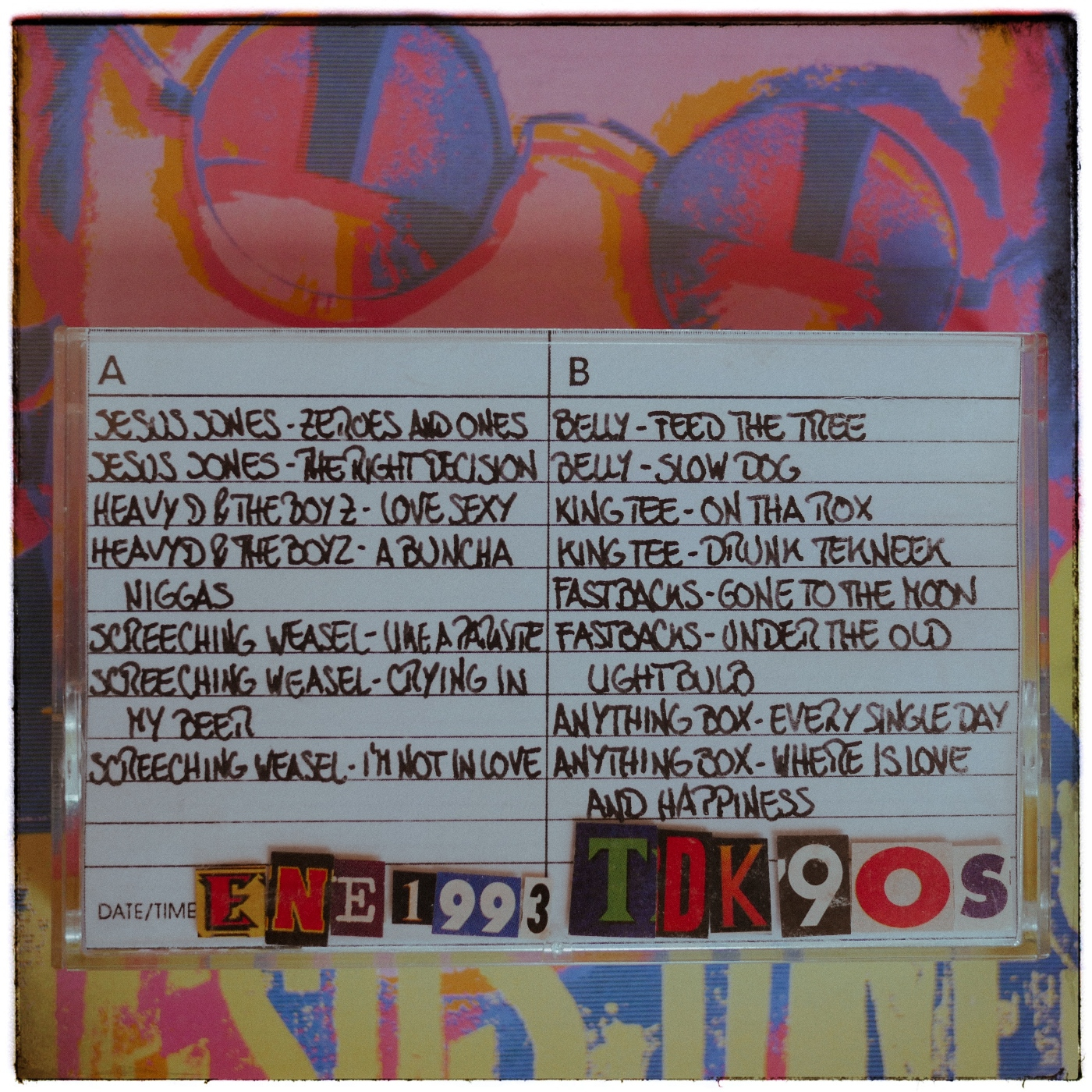 TDK 90s #135 - Enero 1993 (Jesus Jones - Screeching Weasel - Belly) episode artwork