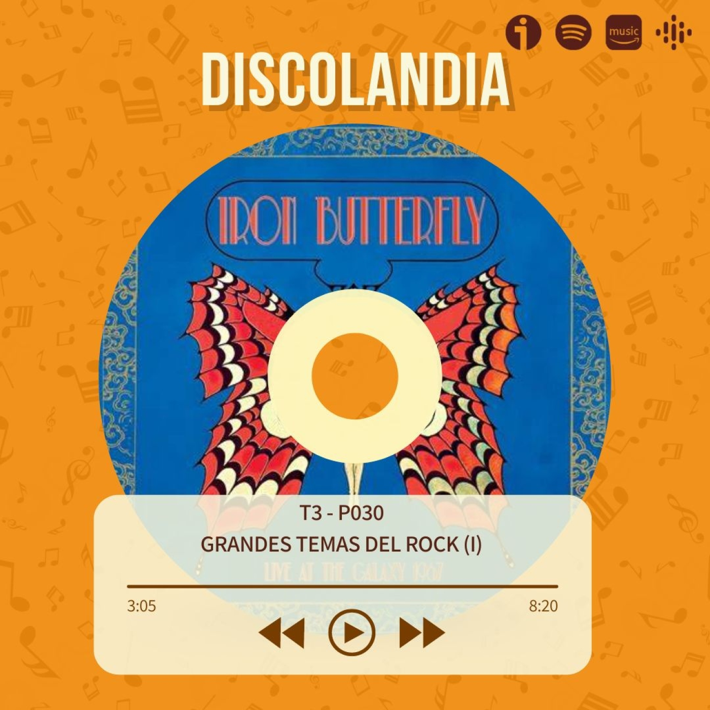 Discolandia: Grandes Temas Del Rock (I) - T03-P30 episode artwork