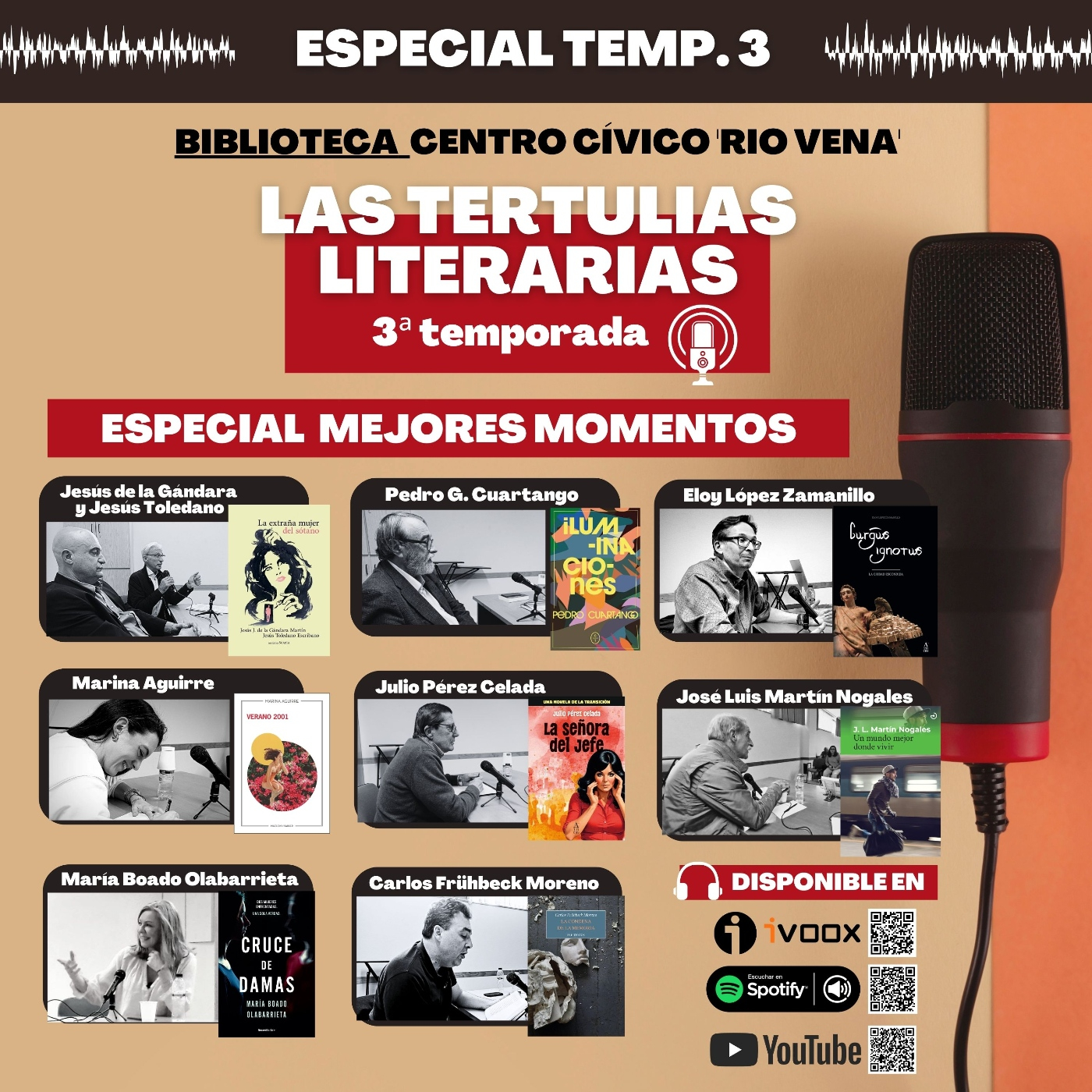 Las Tertulias Literarias de #BiblioRíoVena