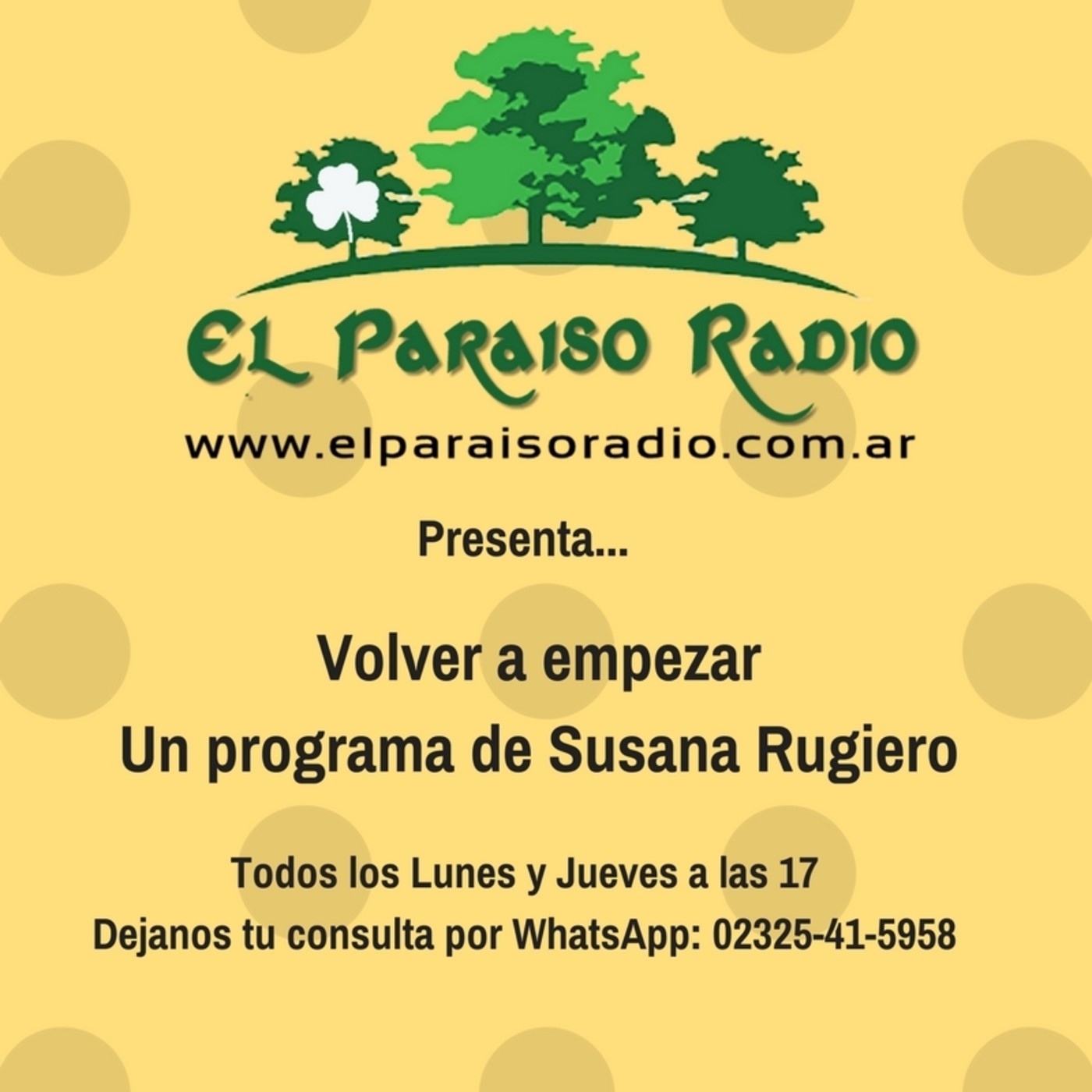 Volver a empezar. Susana Rugiero.