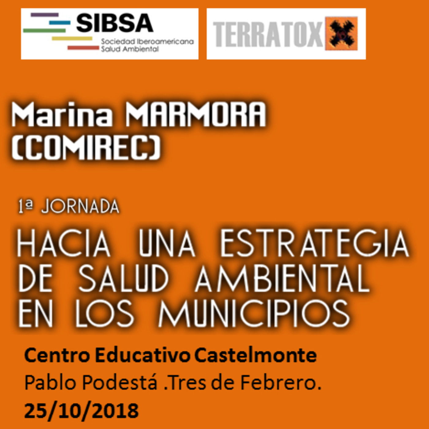 1ª Jornada: Hacia una estrategia de Salud Ambienta