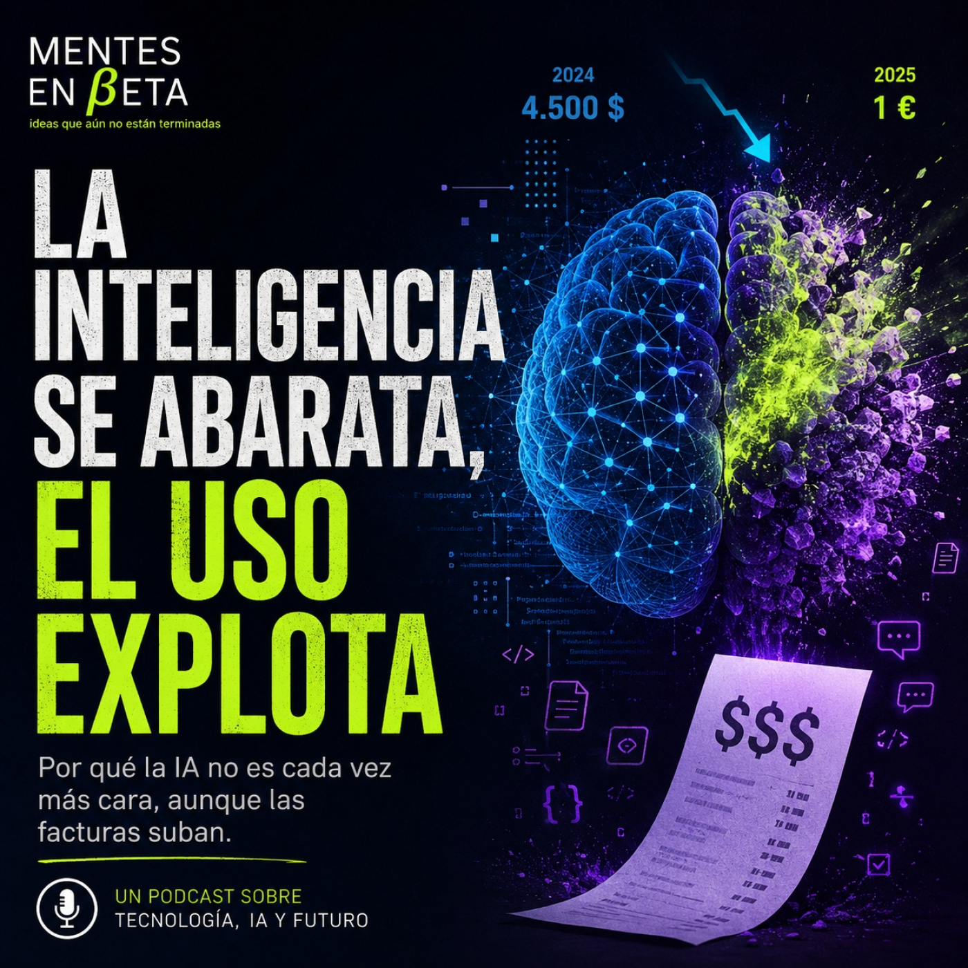 La inteligencia se abarata, el uso explota episode artwork
