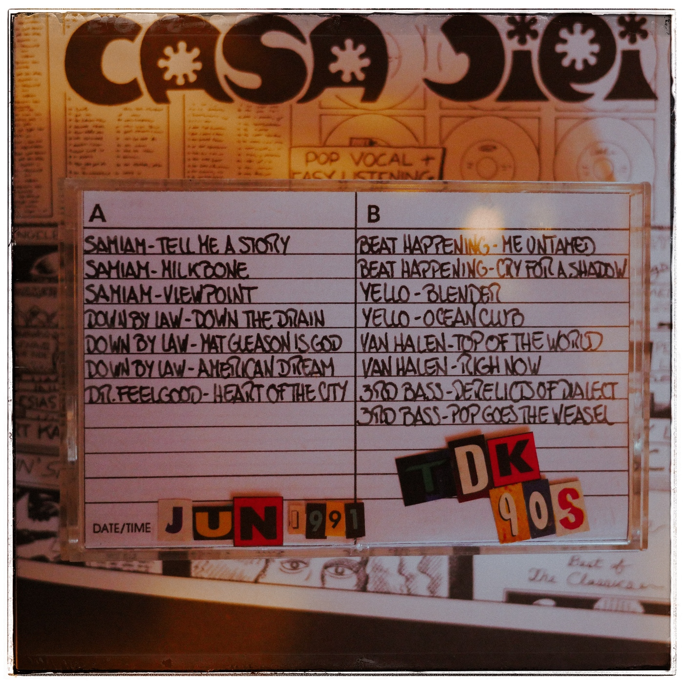 TDK 90s #66 - Junio 1991 (Samiam - Down By Law - Van Halen) episode artwork